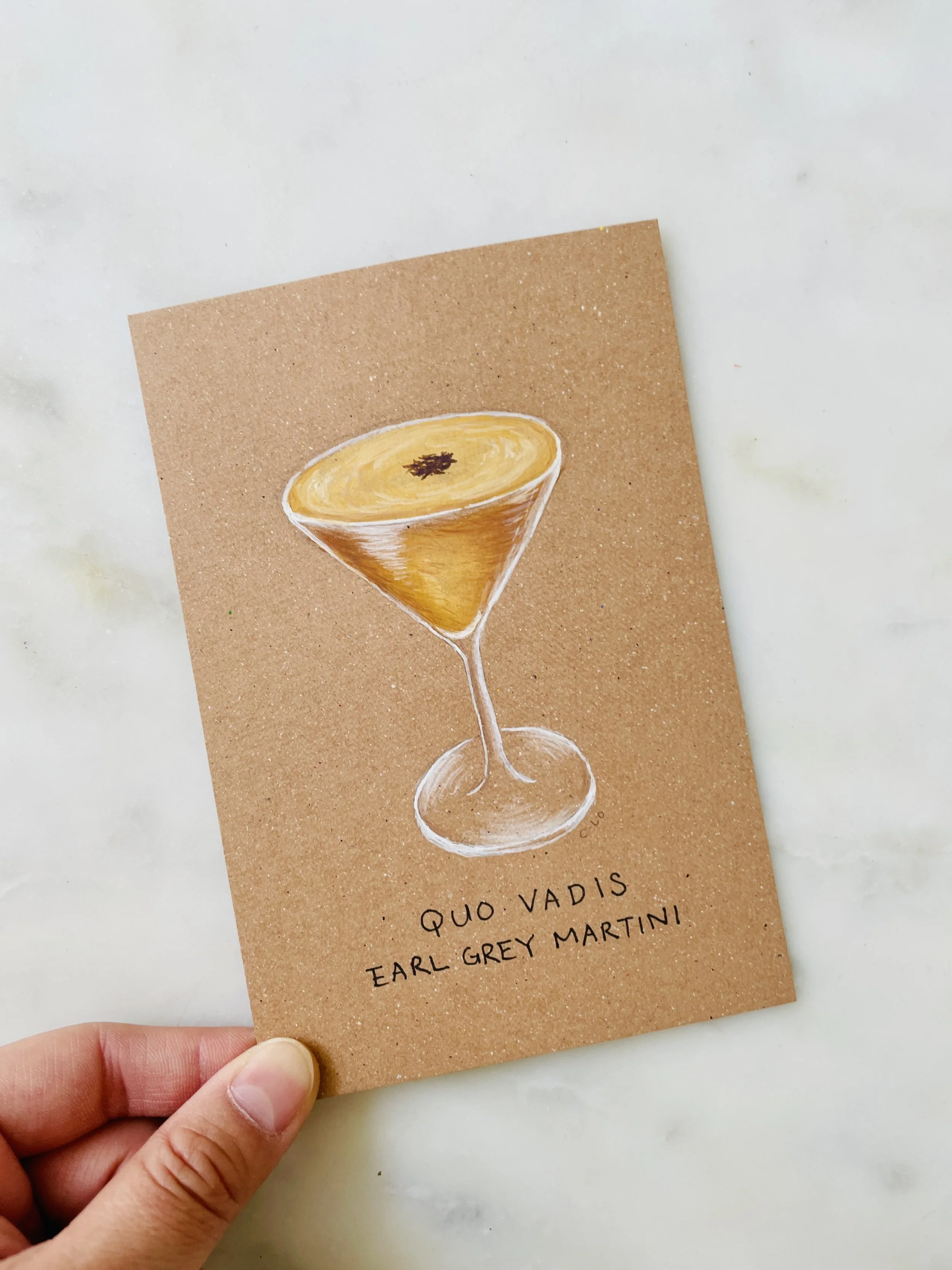 Quo Vadis Earl Grey Martini