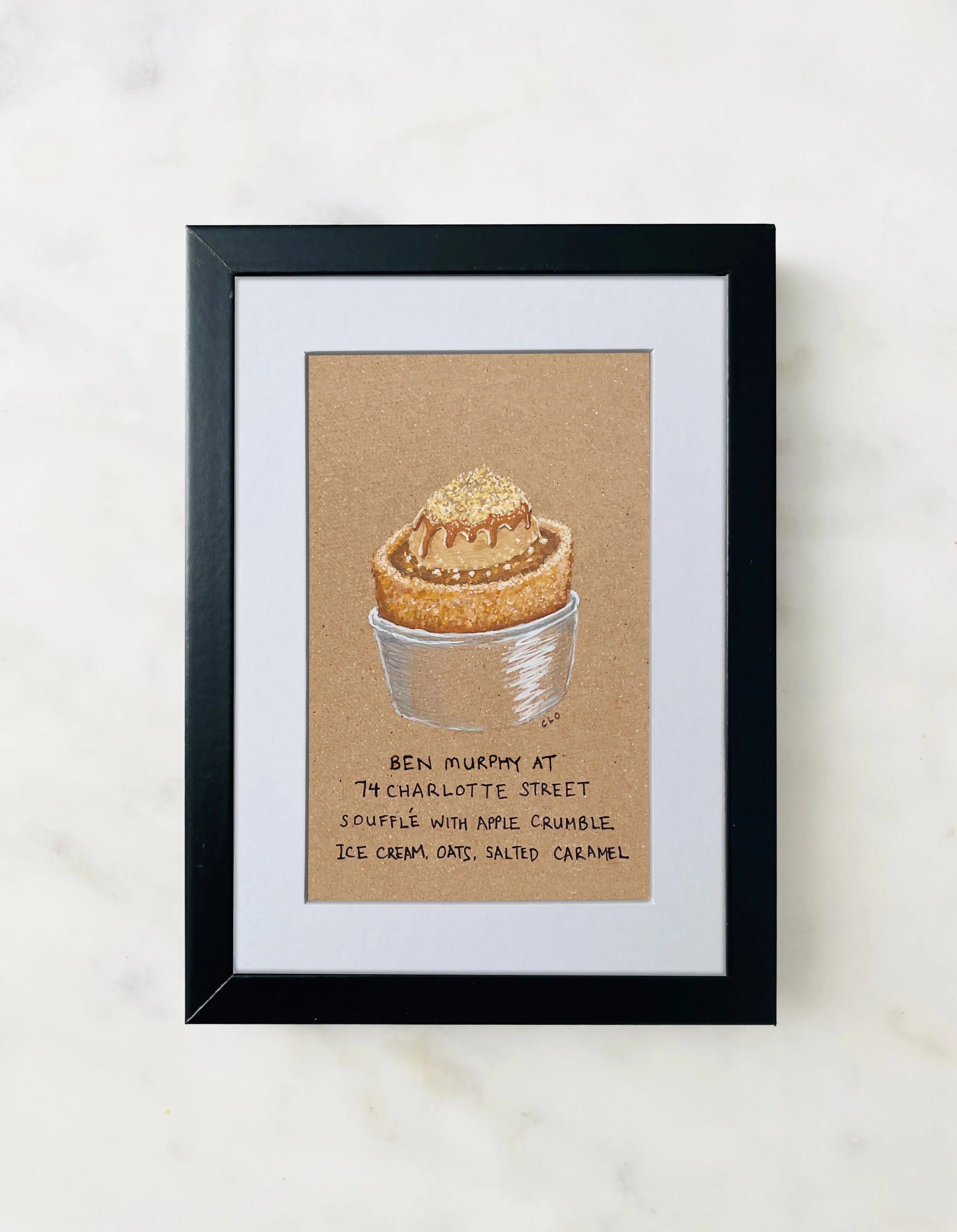 Ben Murphy at 74 Charlotte Street Soufflé