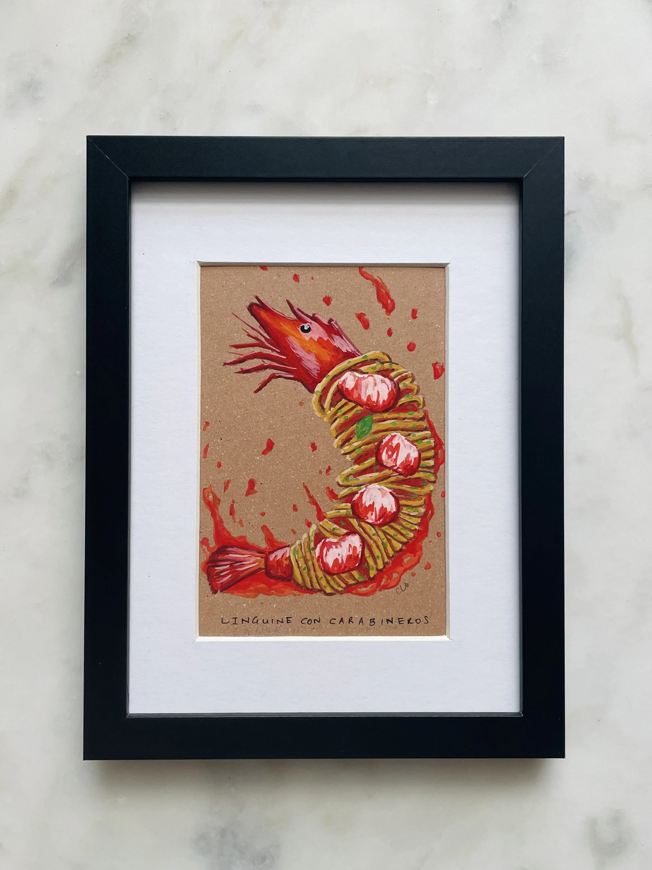 Linguine Con Carabineros