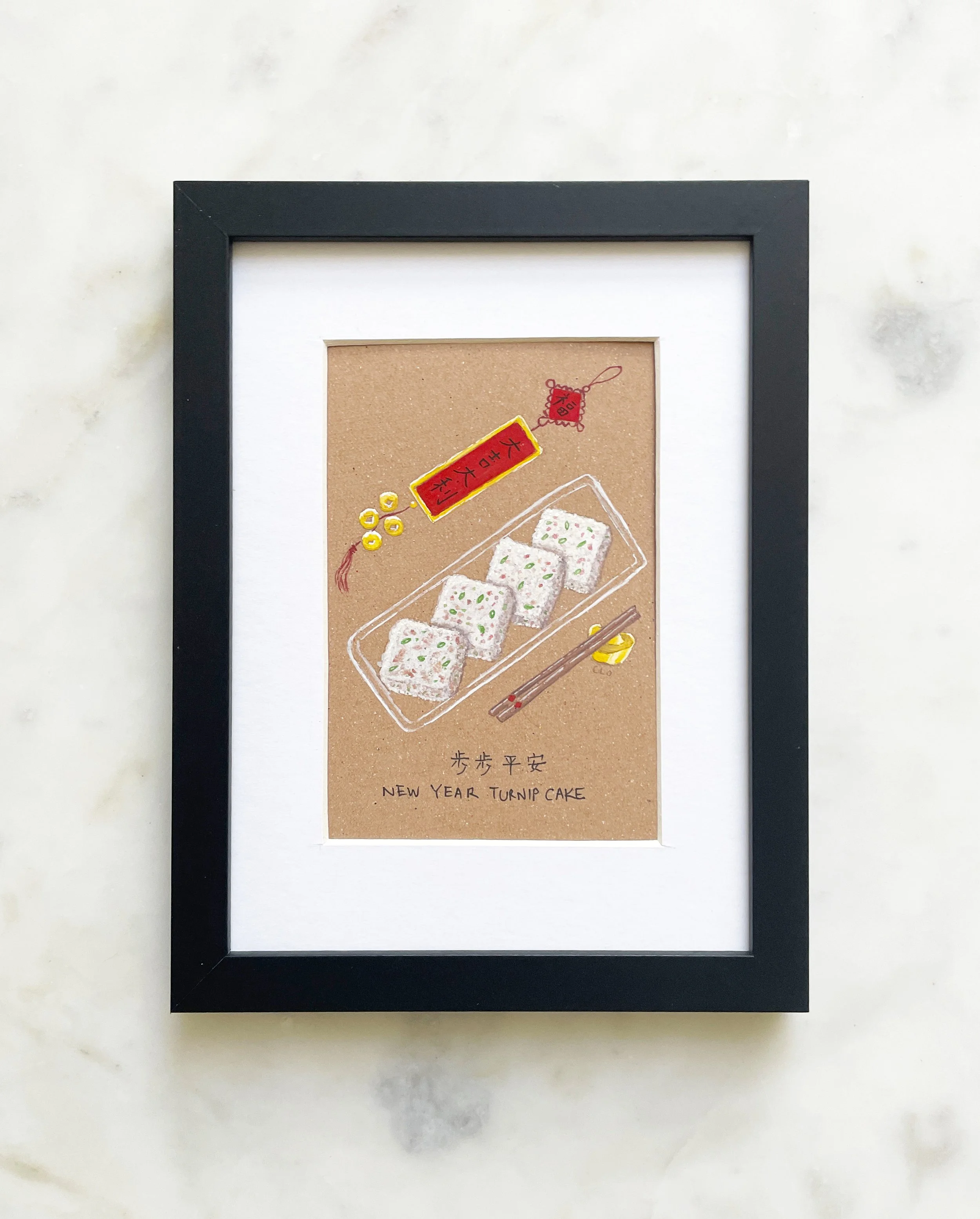 Lunar New Year Prosperity Turnip Cake