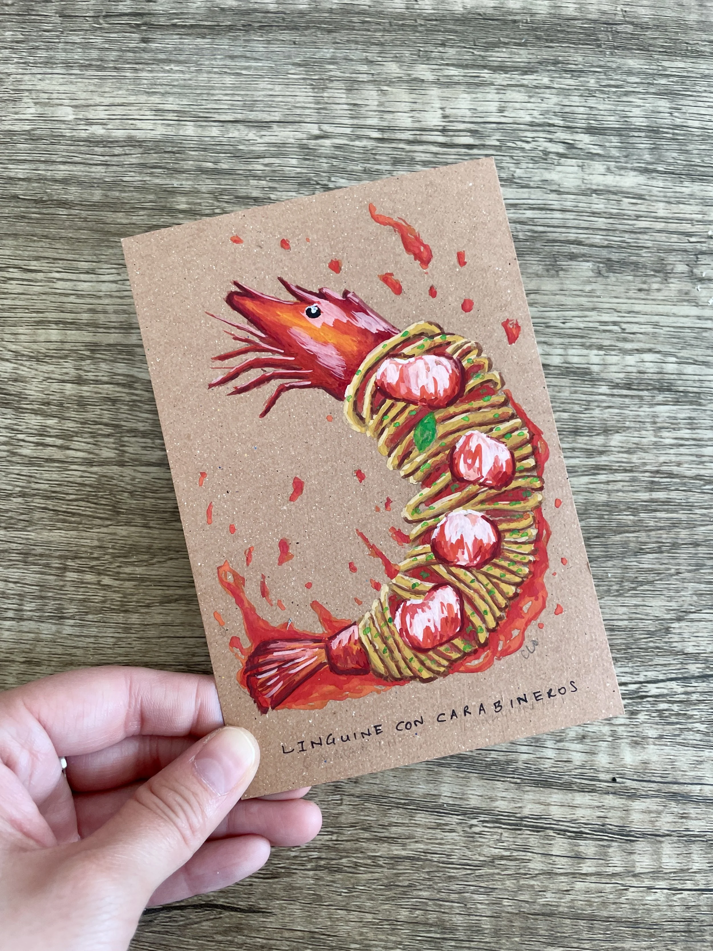 Linguine Con Carabineros