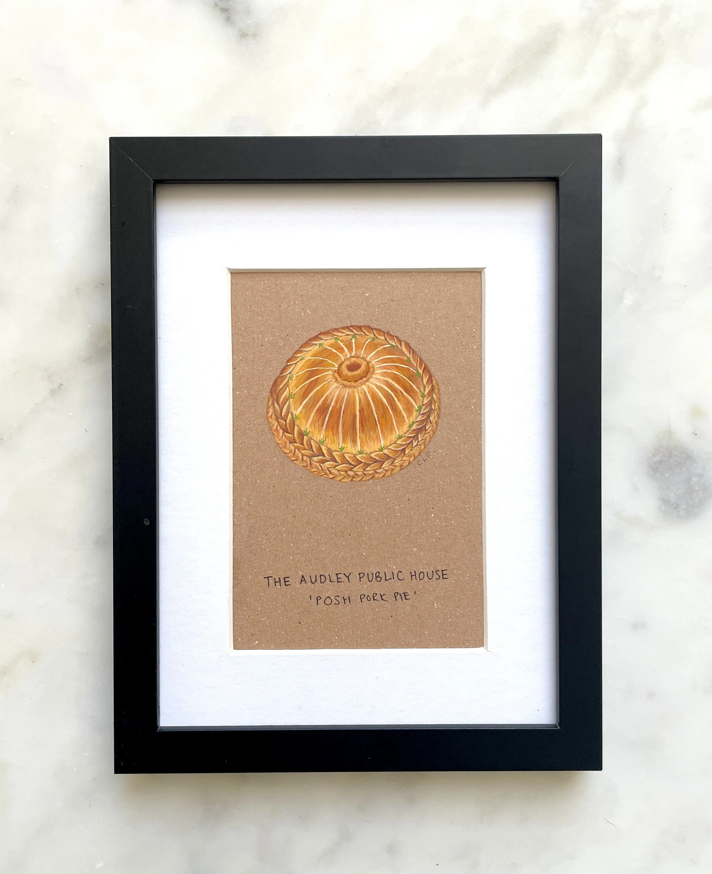 The Audley Public House Posh Pork Pie