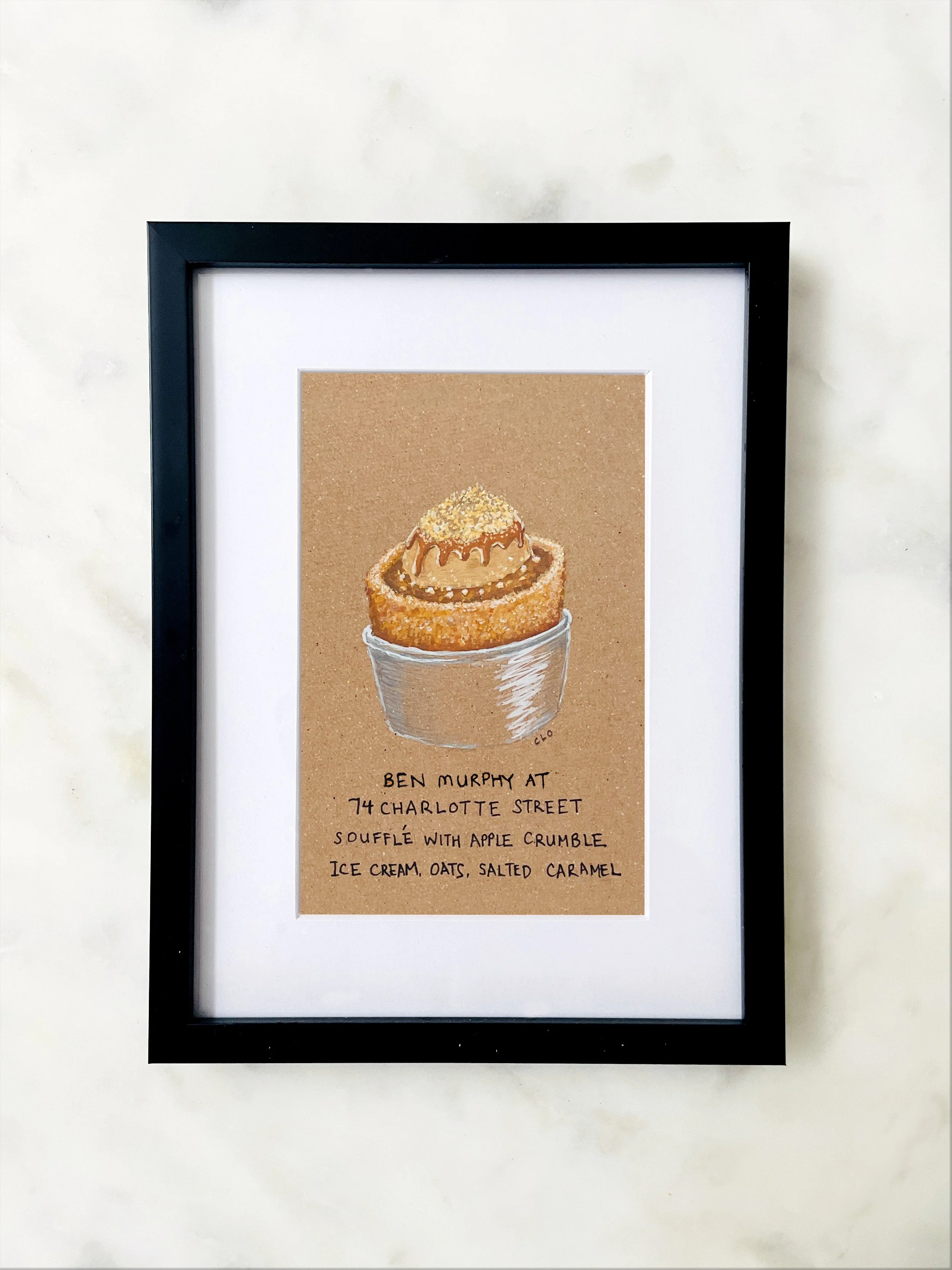 Ben Murphy at 74 Charlotte Street Soufflé