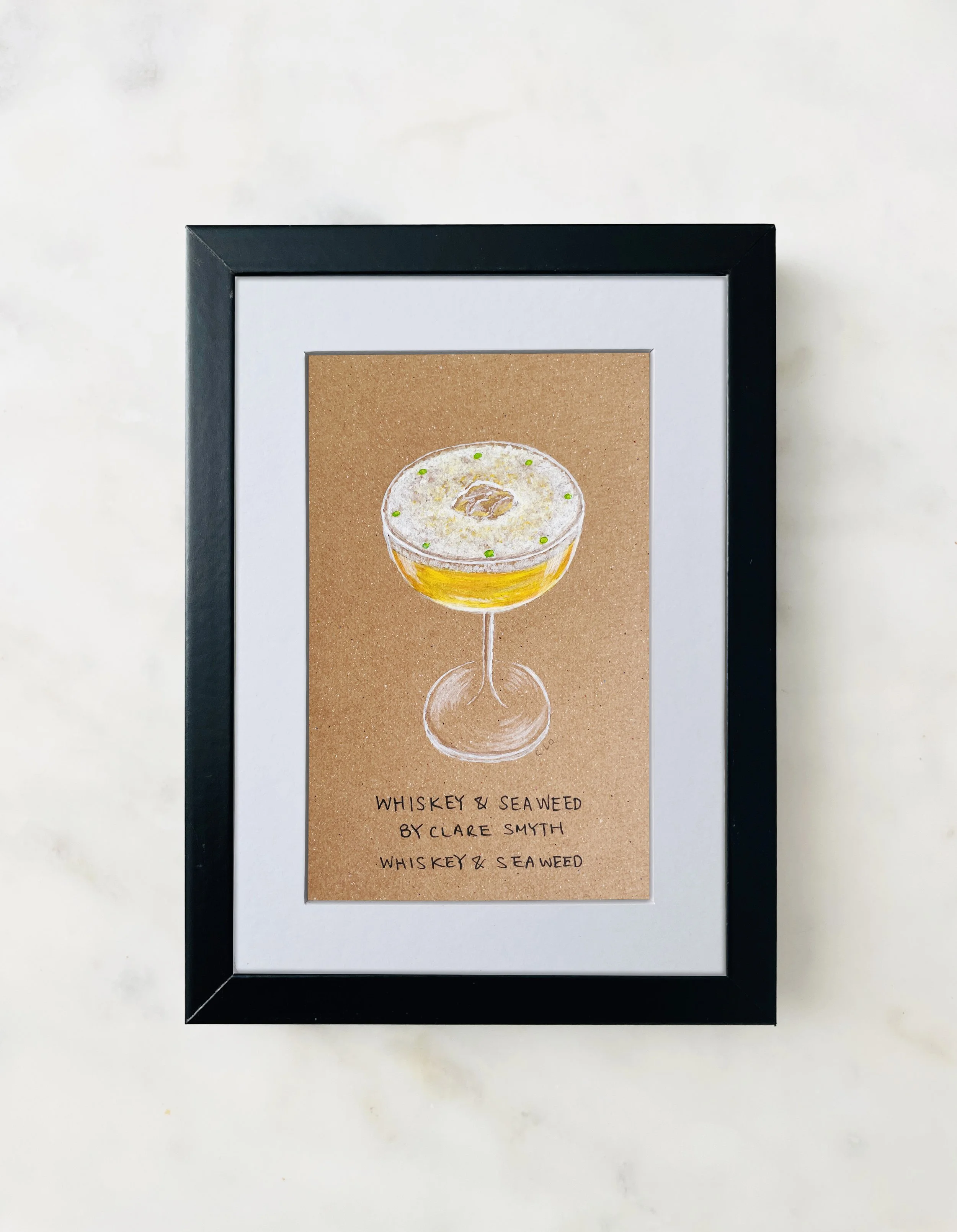 Whiskey and Seaweed by Clare Smyth Whiskey and Seaweed