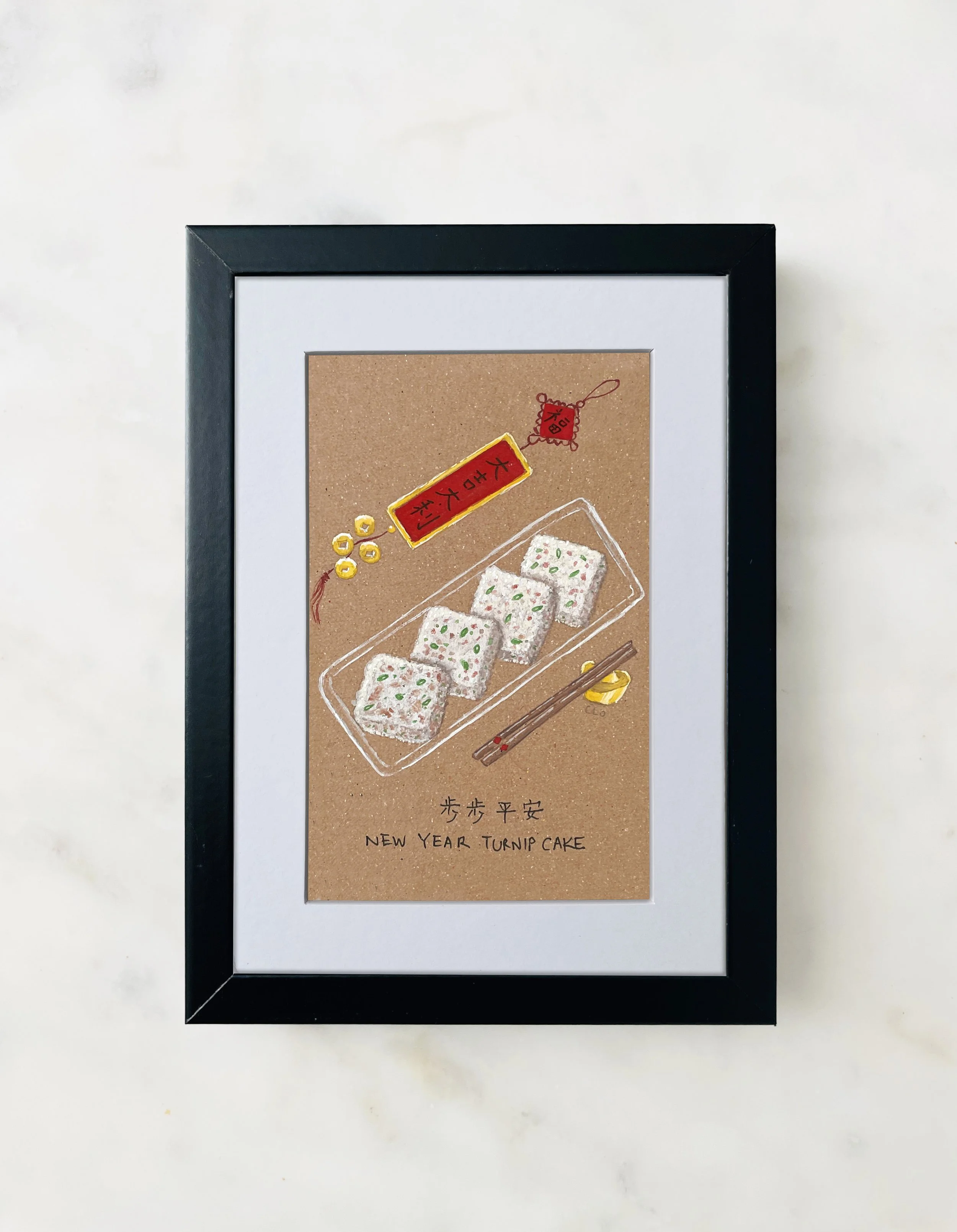 Lunar New Year Prosperity Turnip Cake