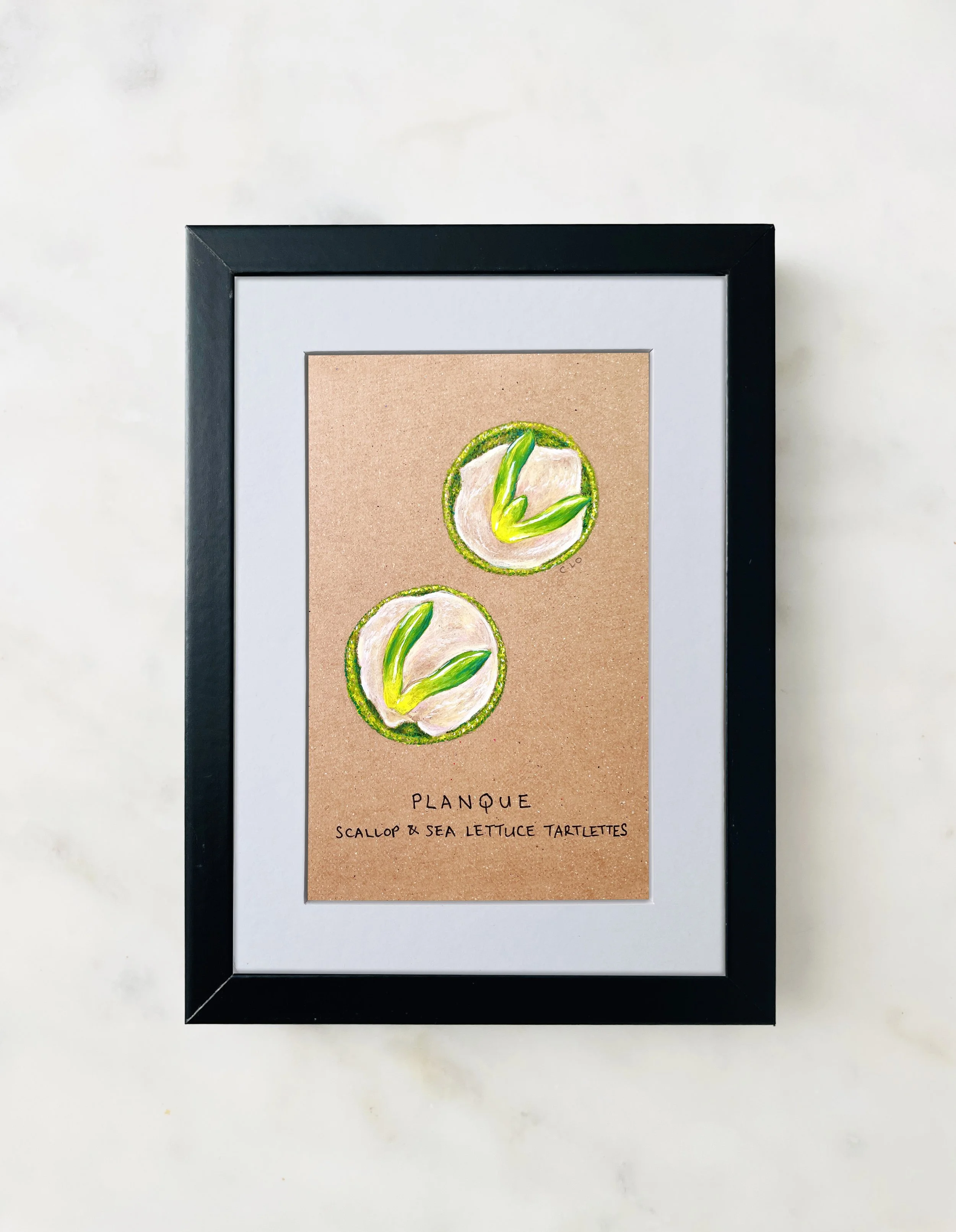 Planque Scallop & Sea Lettuce Tarlettes