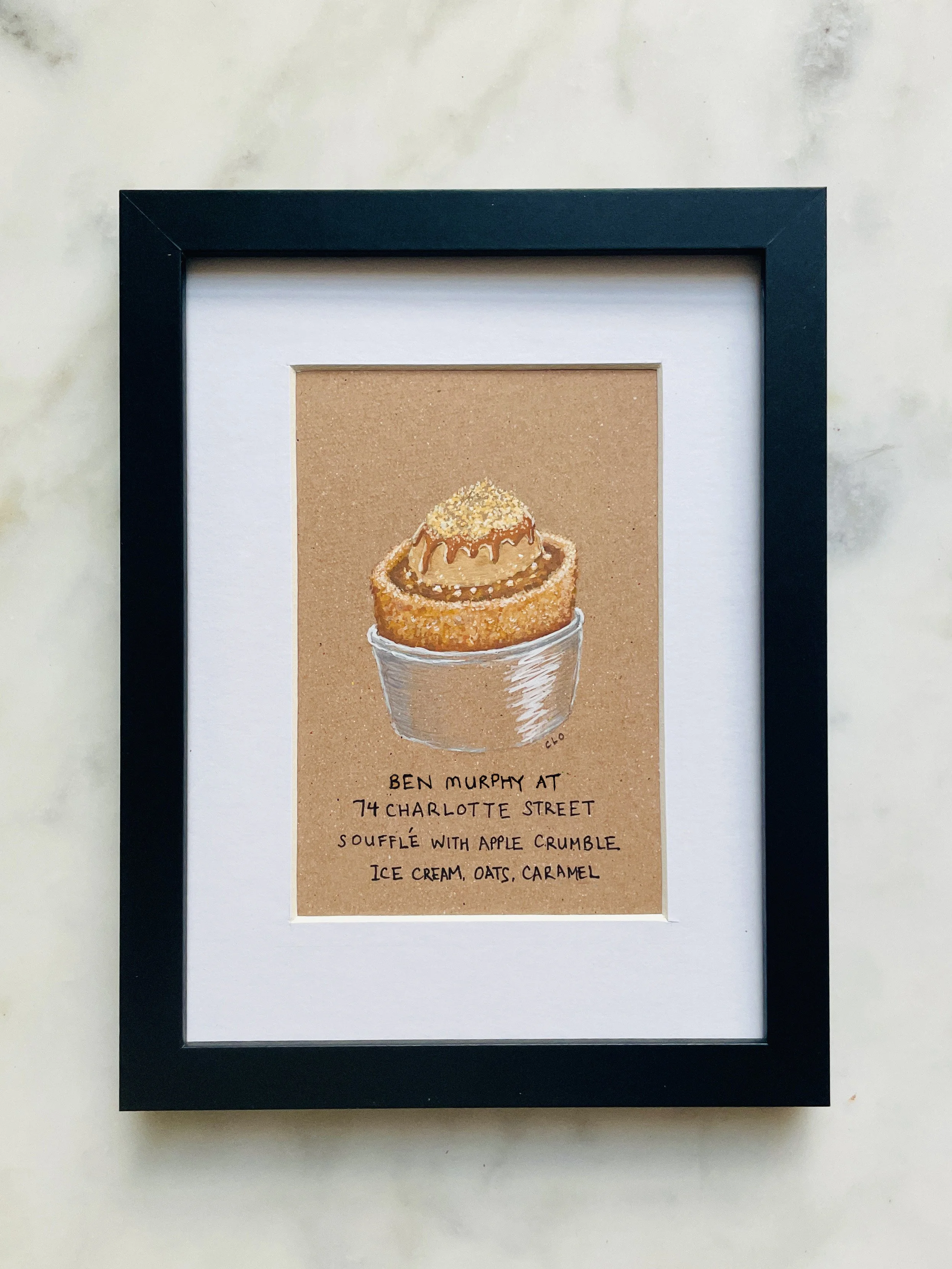 Ben Murphy at 74 Charlotte Street Soufflé