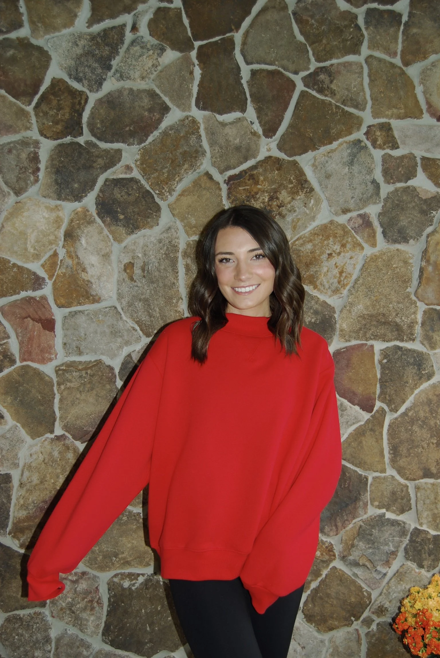 Sophie Sweatshirt- Red