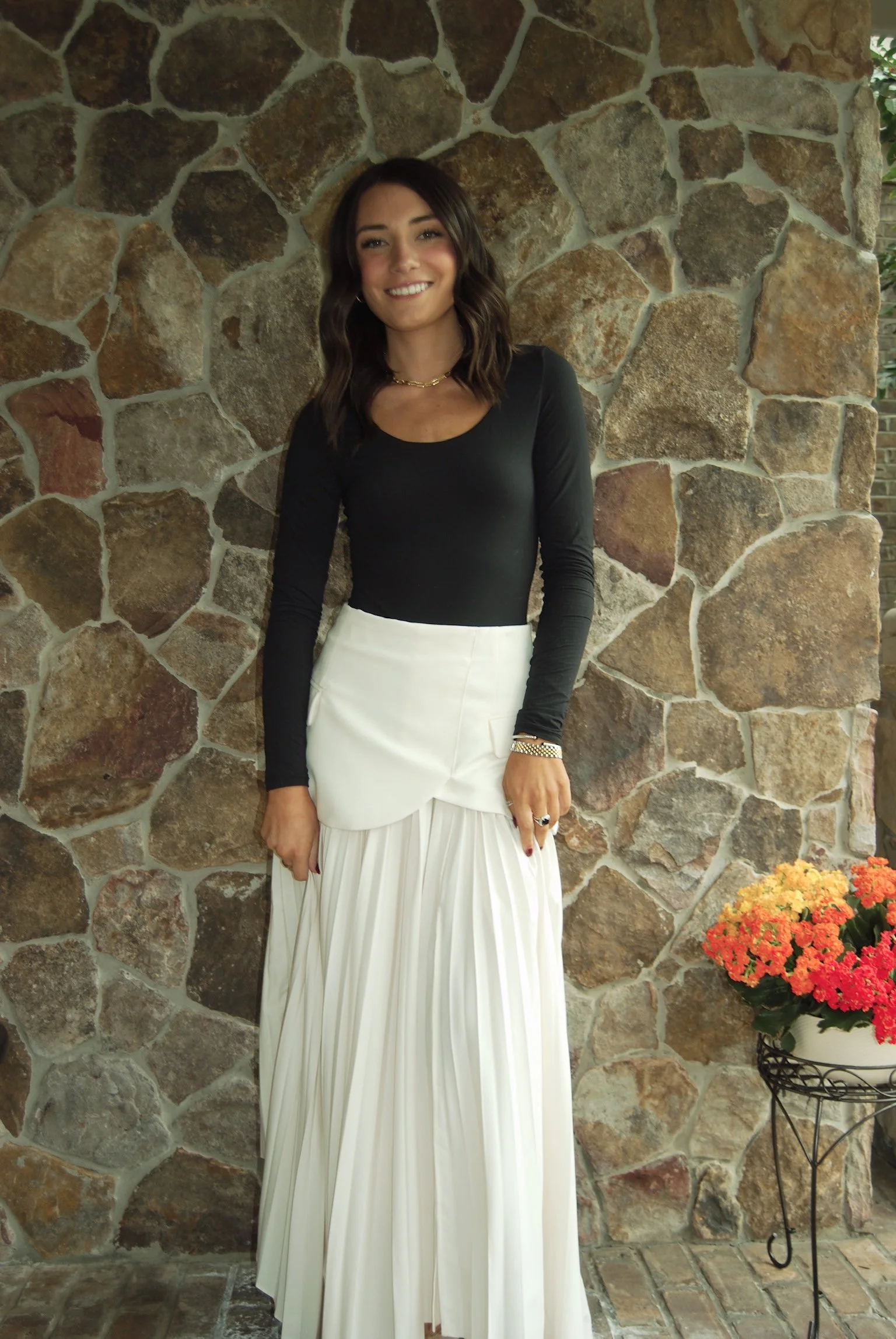 Sterling Skirt- Ivory