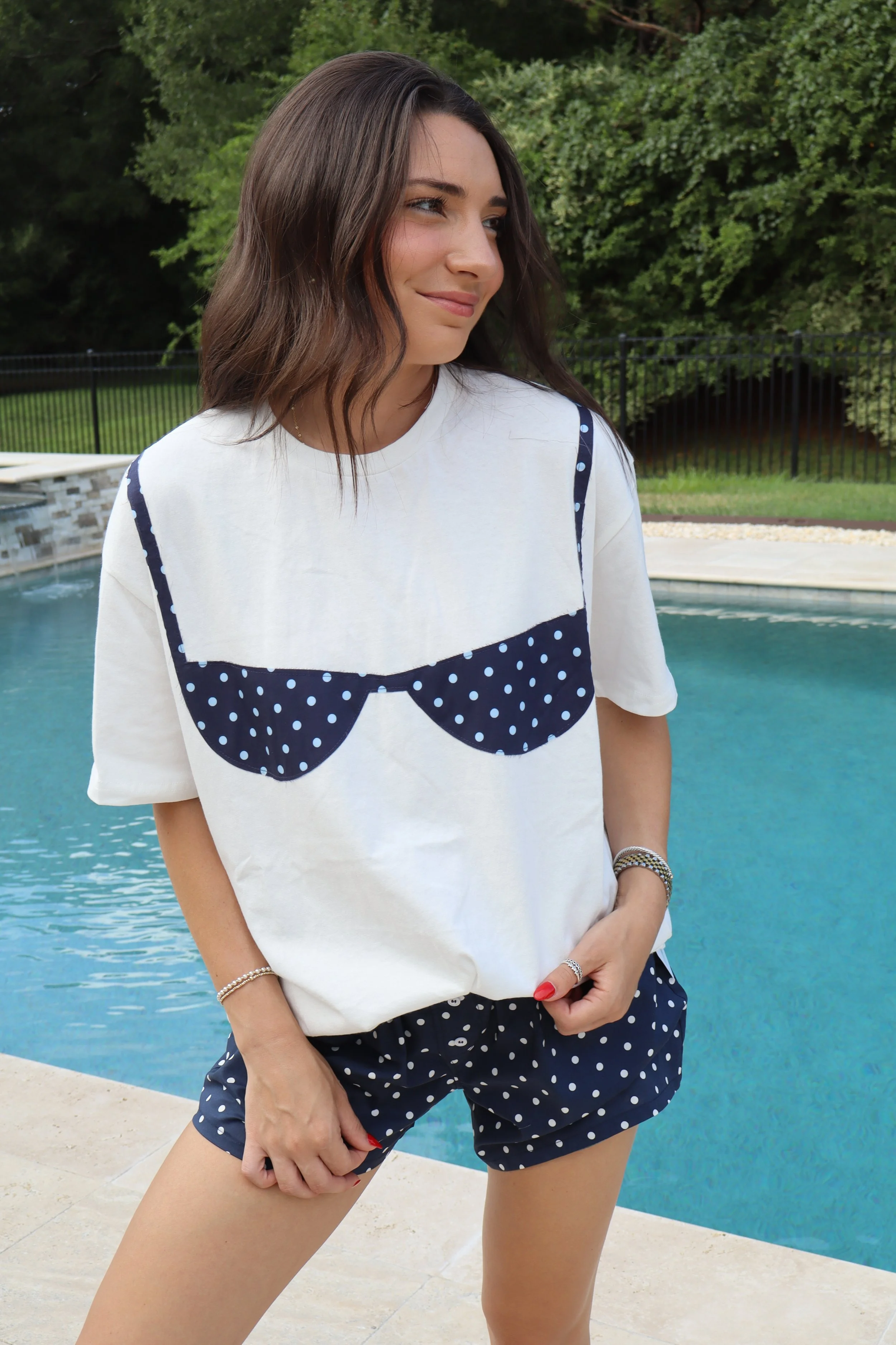 Brynn Top- Blue