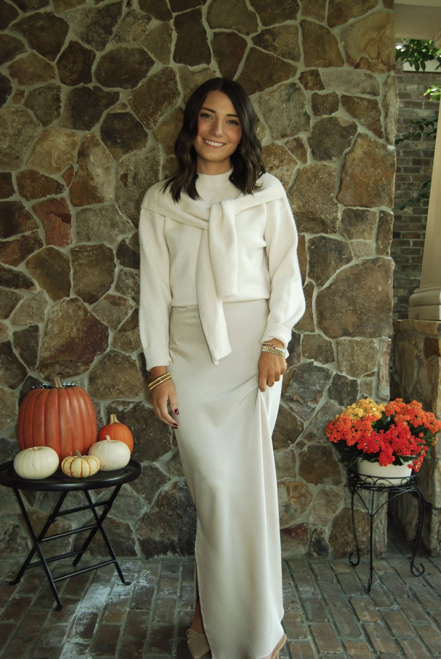 Tessa Skirt- Champagne