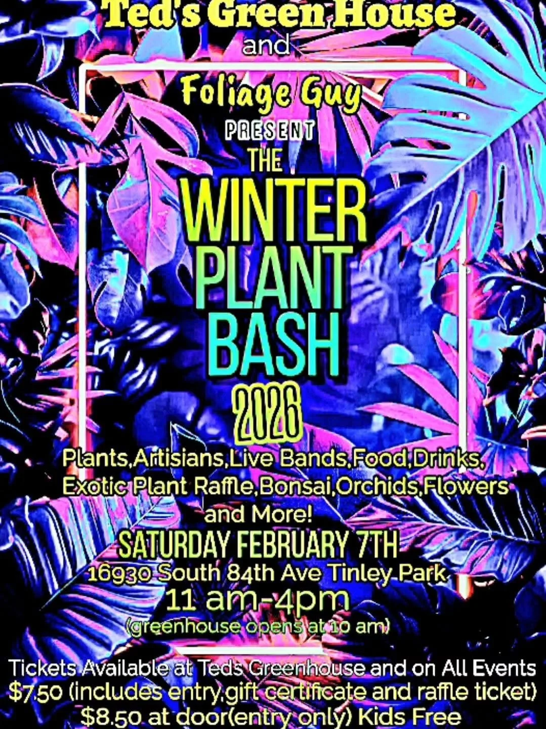 Winter Plant Bash