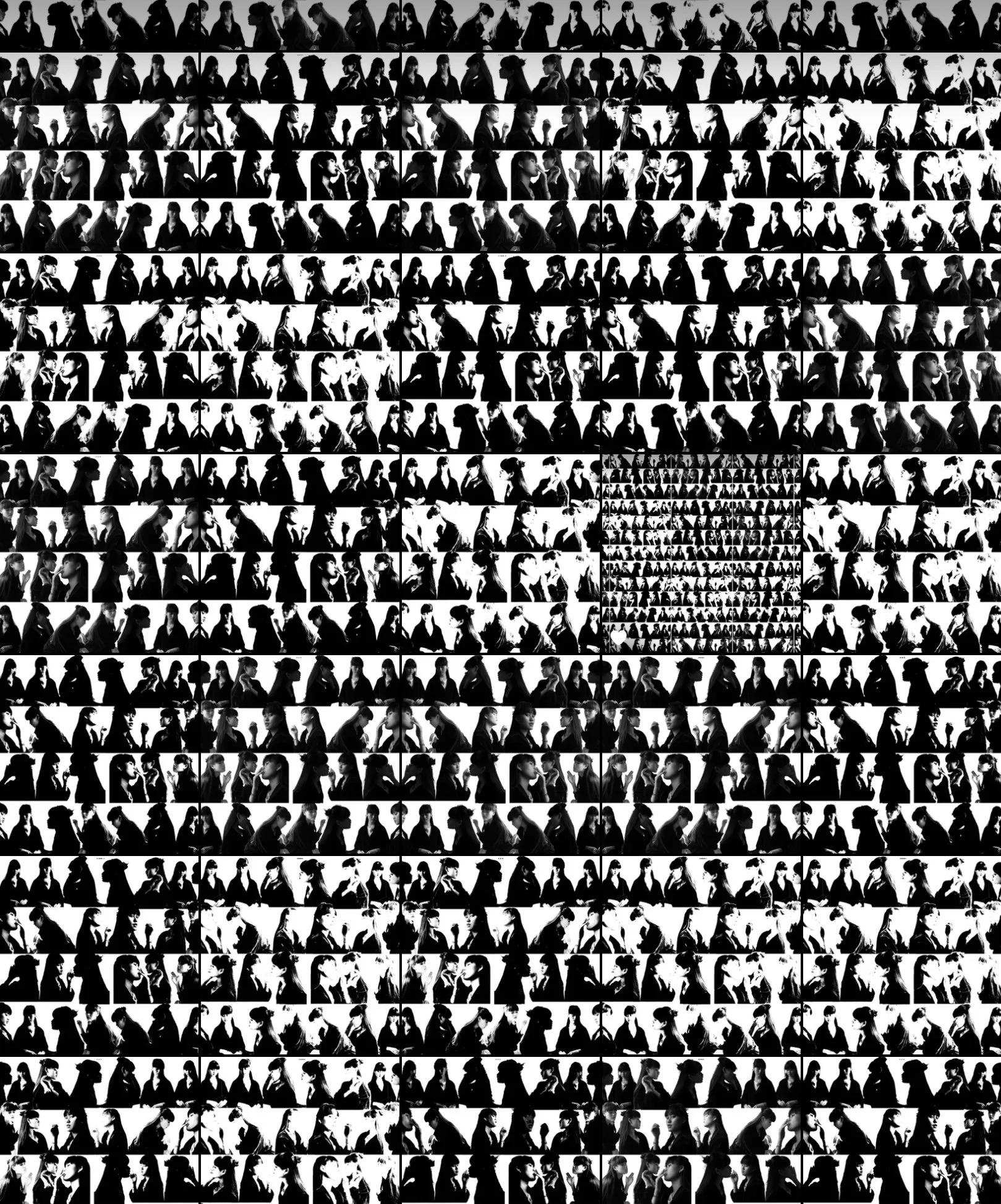 Vi Binh 02, 2024, Photographic transfer on paper - 80 x 120 x 2 cm