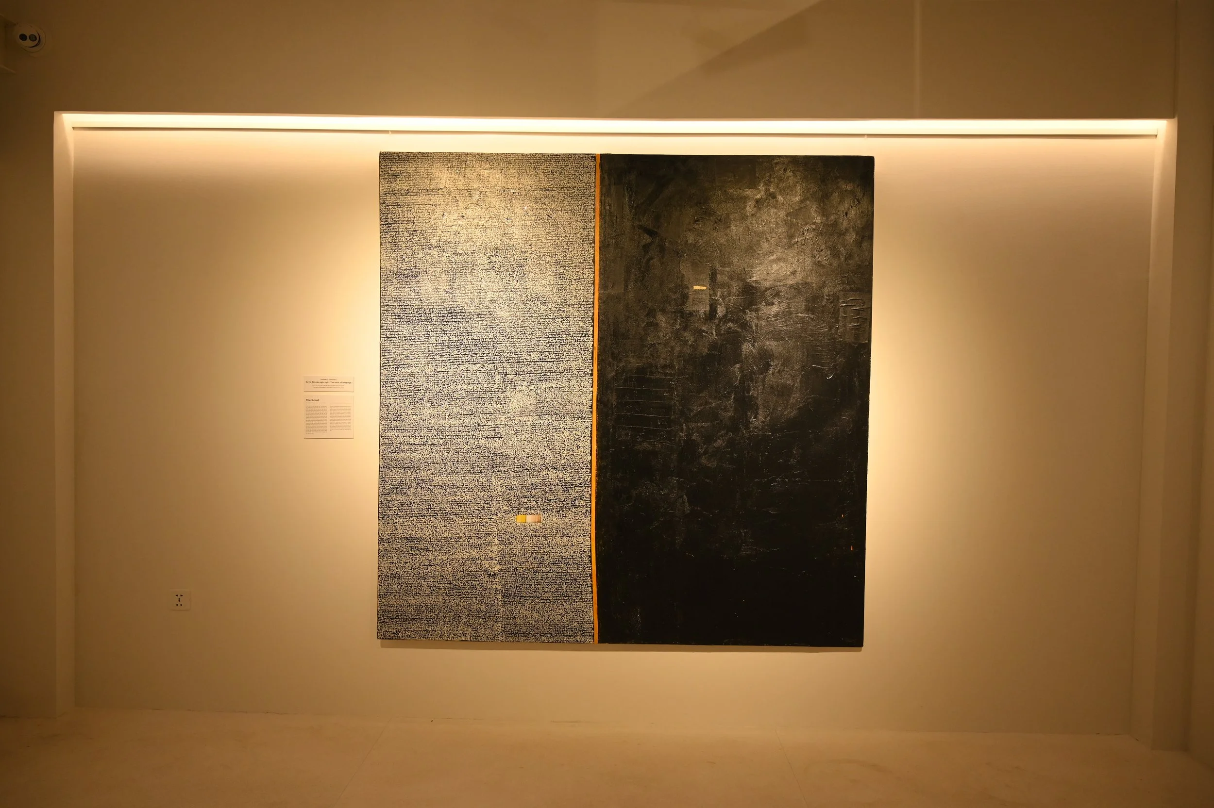Scroll featured at Nga art spaces in Hanoi, Vietnam 2022