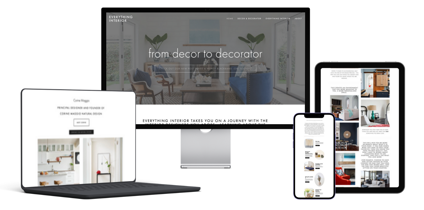 Best affordable small business website design by NextDay Studios.
