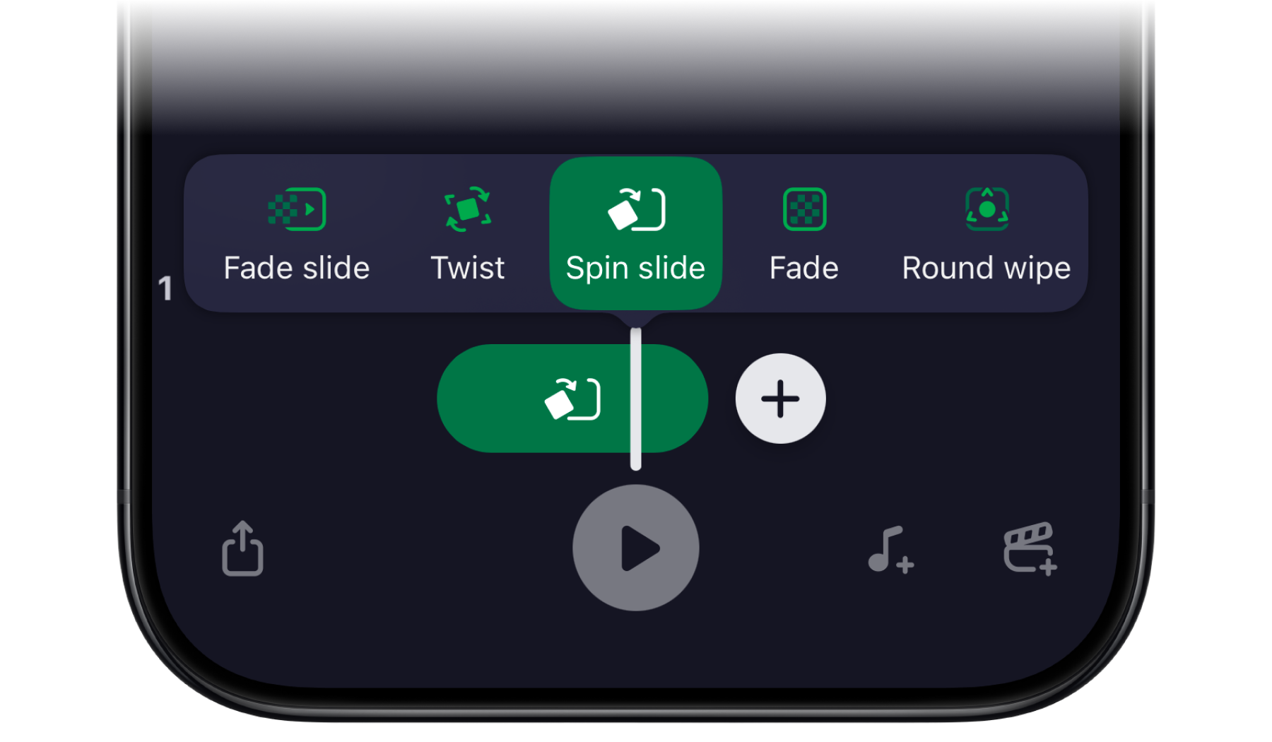 One tap animations ShortMotion