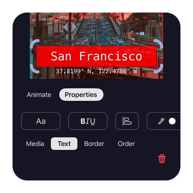 ShortMotion simple animation tool - Customize your media