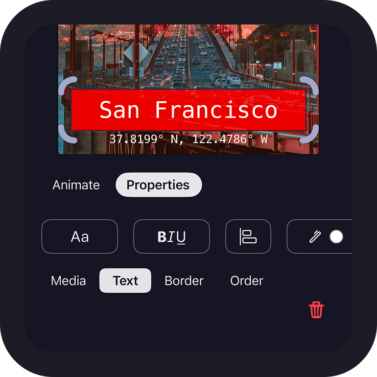 ShortMotion simple animation tool - Customize your media
