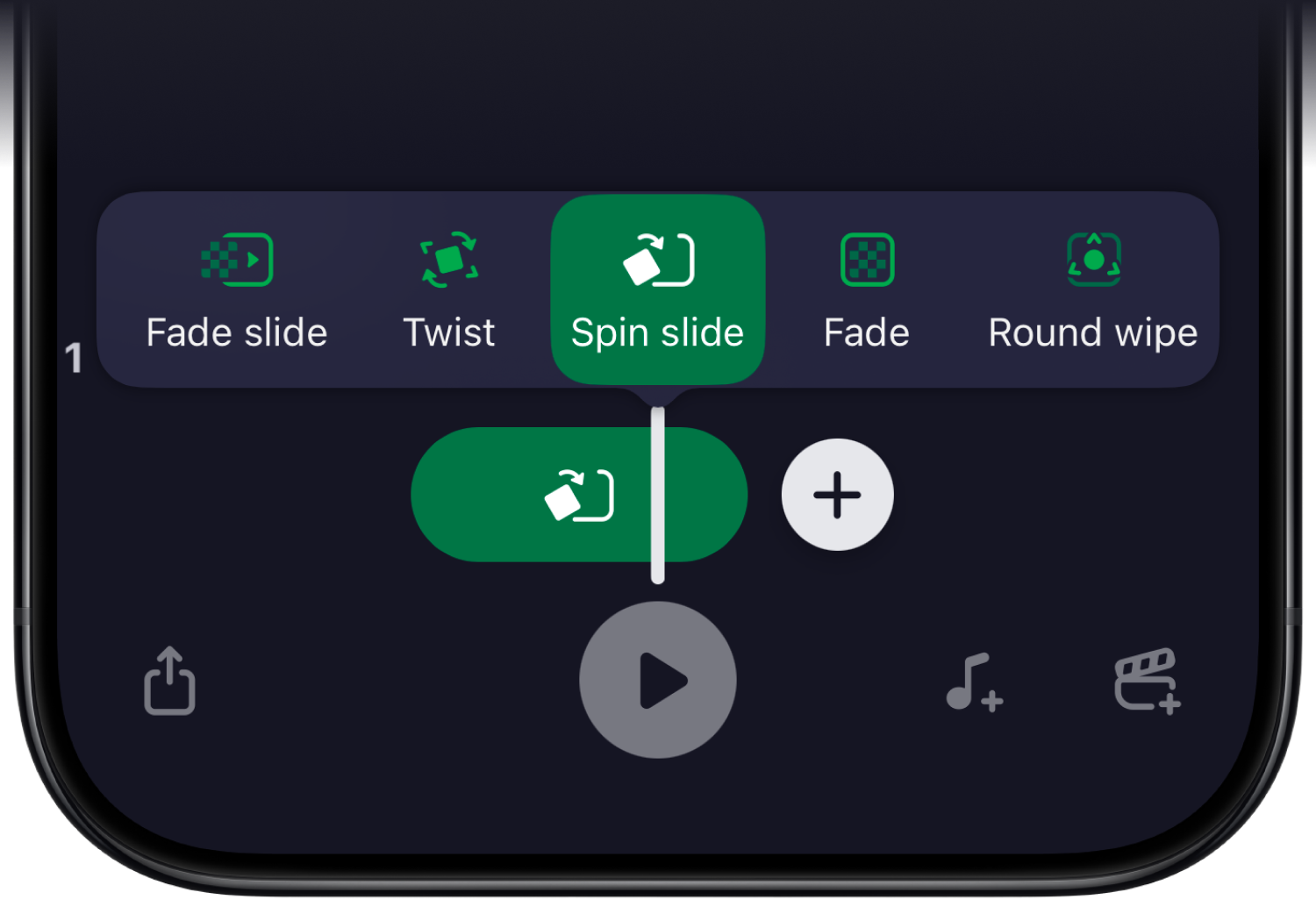 One tap animations ShortMotion