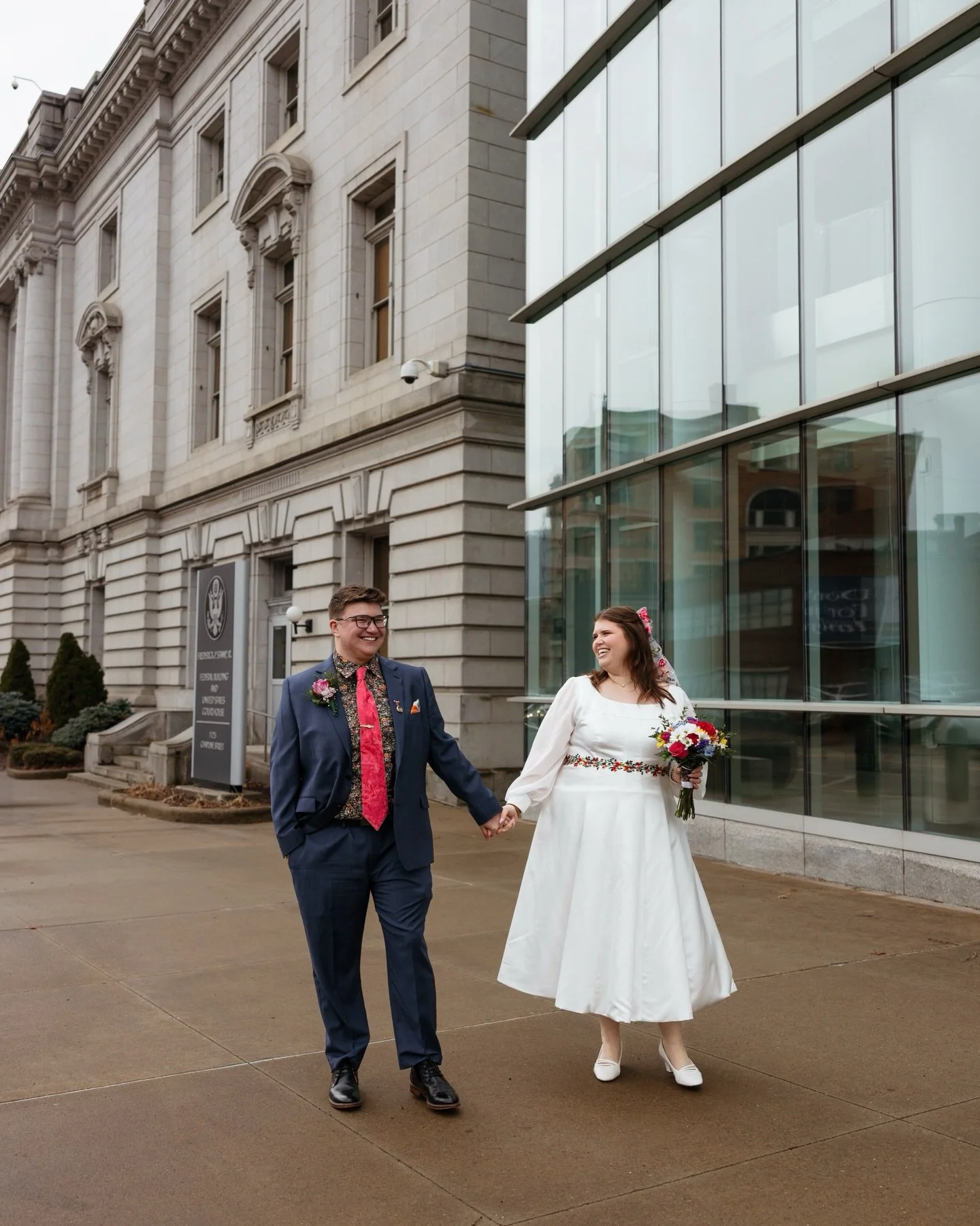 Rainy Day Downtown Wheeling, WV Elopement with Anessa and Liam ☔️💍

This was such a beautiful session and I&rsquo;m so happy for them!

Fun fact: they actually found me on the app @everywhereisqueer , which makes this even more special. 🌈

Being ab