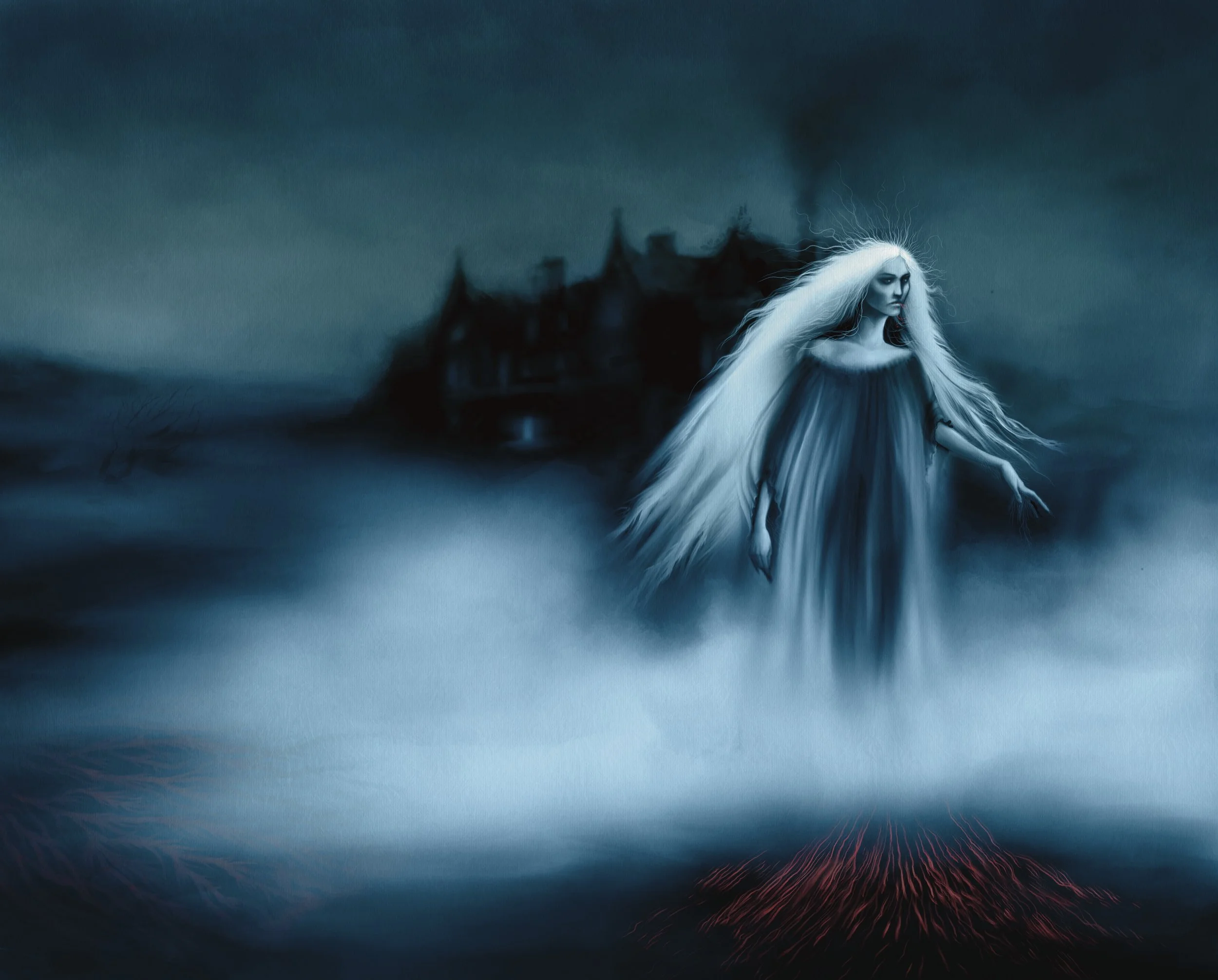 Madeline Print from What Moves the Dead End Pages