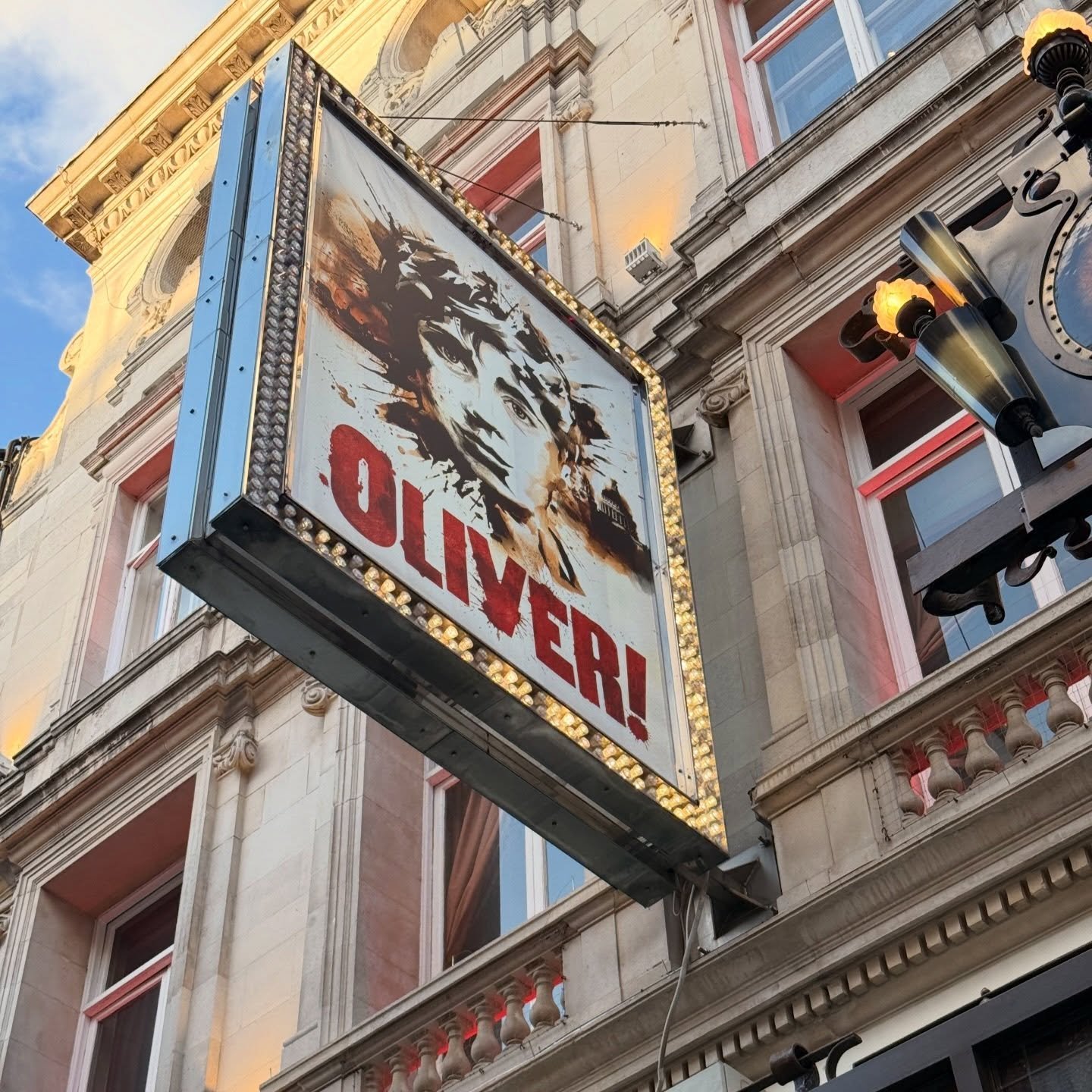 Excited to be back @oliveronstage and delighted that @simonlipkin and @aaronsidwell1988 are performing! #olivertwist