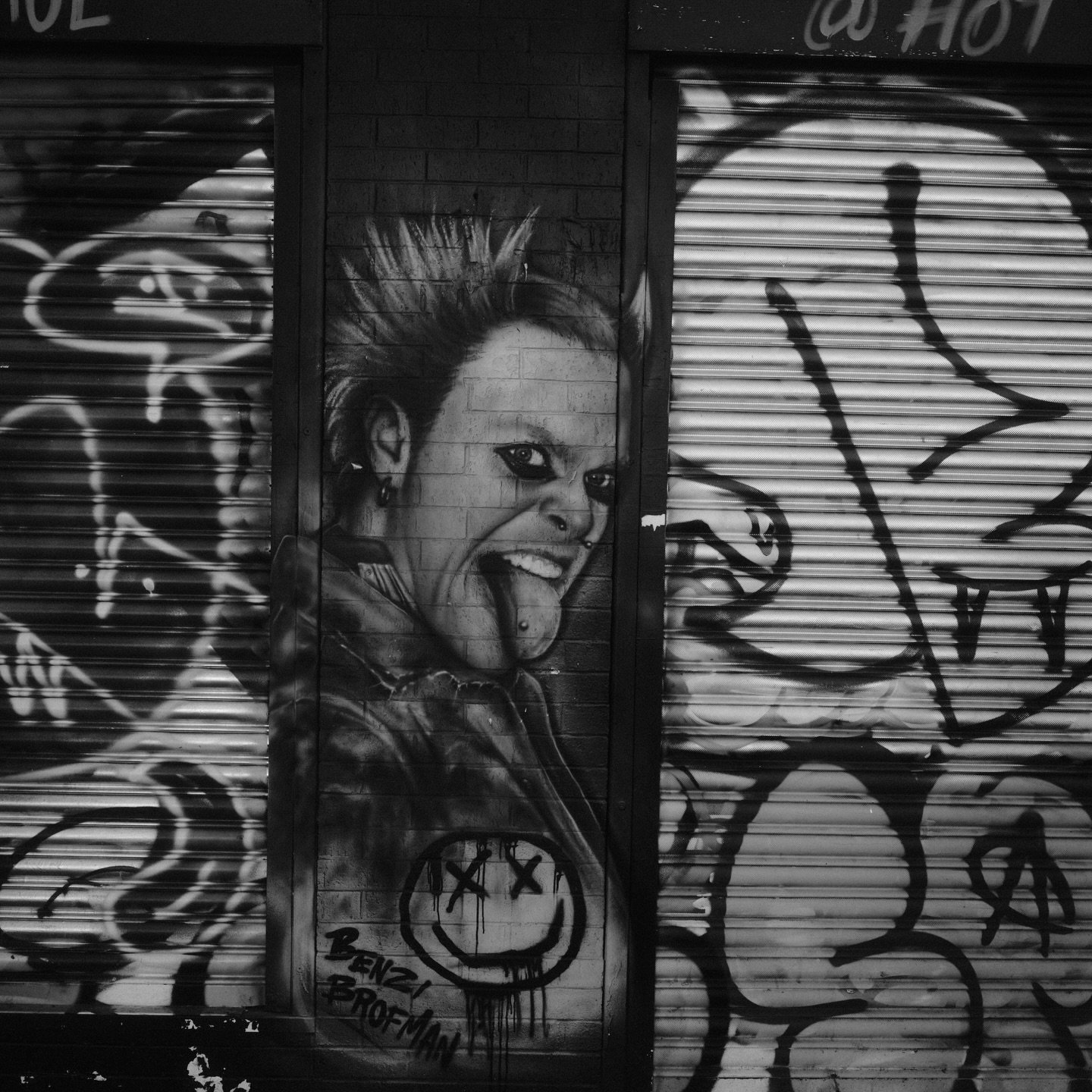 The #firestarter himself in #bricklane #theprodigy #streetart