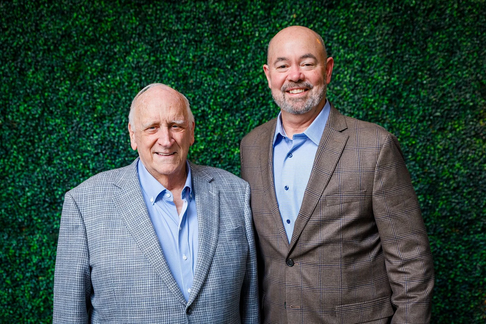 H Earle Garvin, Founder of Pension Financial Services (PFS), and Don Flower, President of Pension Financial Services (PFS).