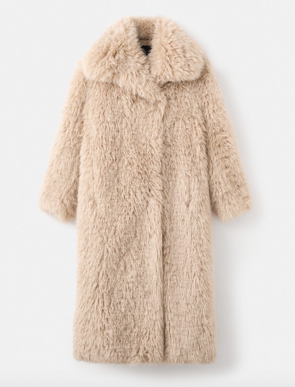 MAXI FAUX FUR COAT