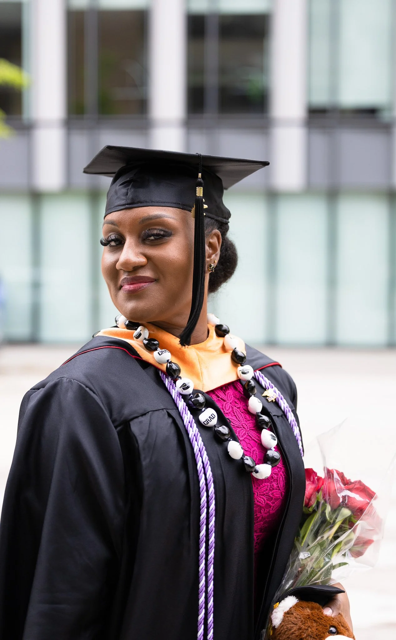 Graduation portrait San Antonio TX - milestone photography by Delvis Simmonds Photography