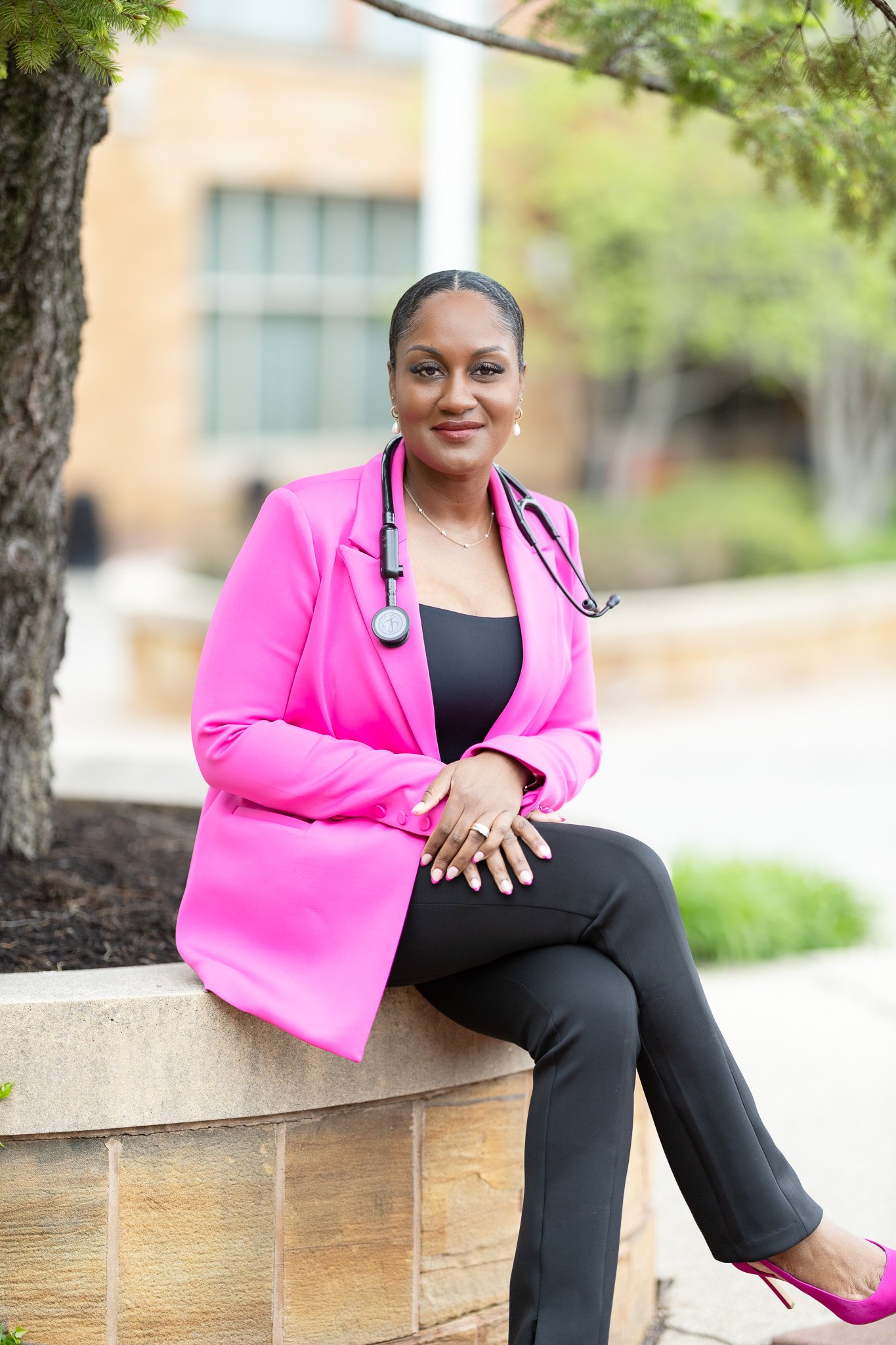 Business portrait session San Antonio TX - confident professional portrait