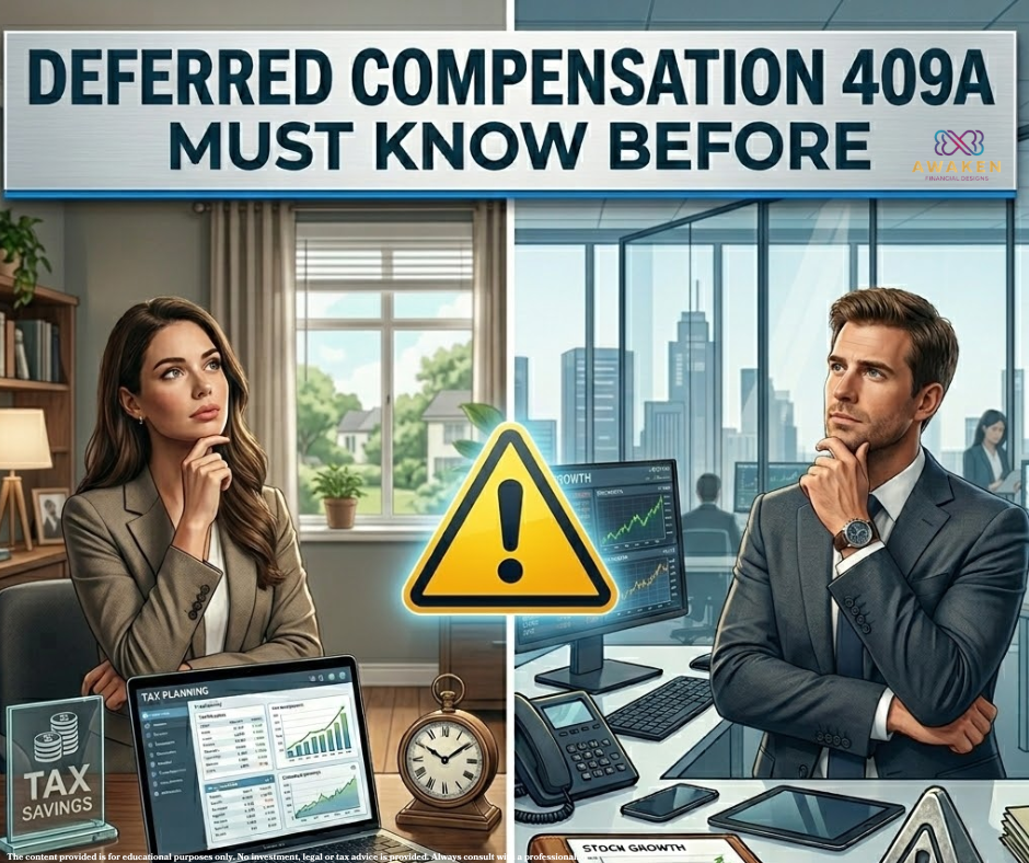 Deferred Compensation &amp; Section 409A: What High Income Earners Must Understand Before Deferring