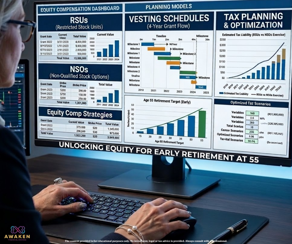 RSUs, Stock Options, and Early Retirement: What High Income Earners Should Understand