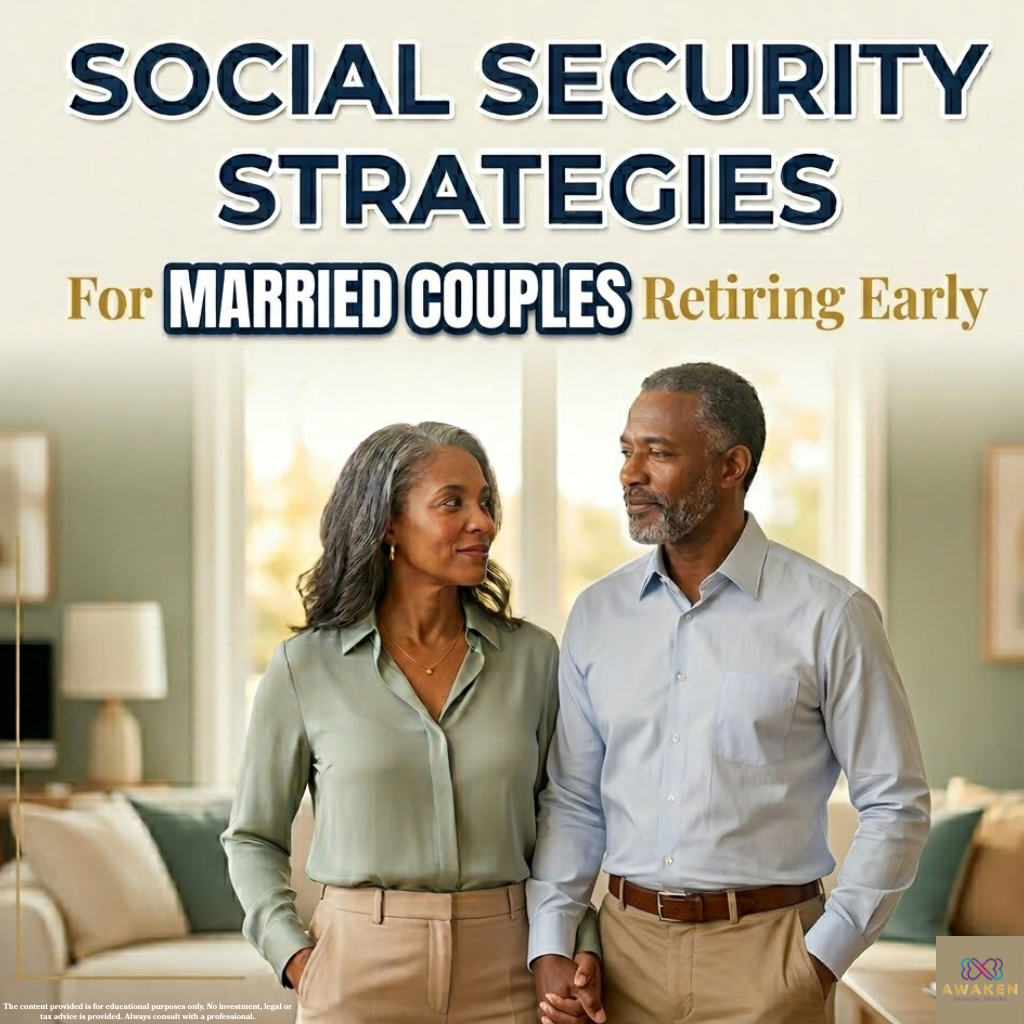 Social Security Benefits Strategies for Married Couples Retiring Early