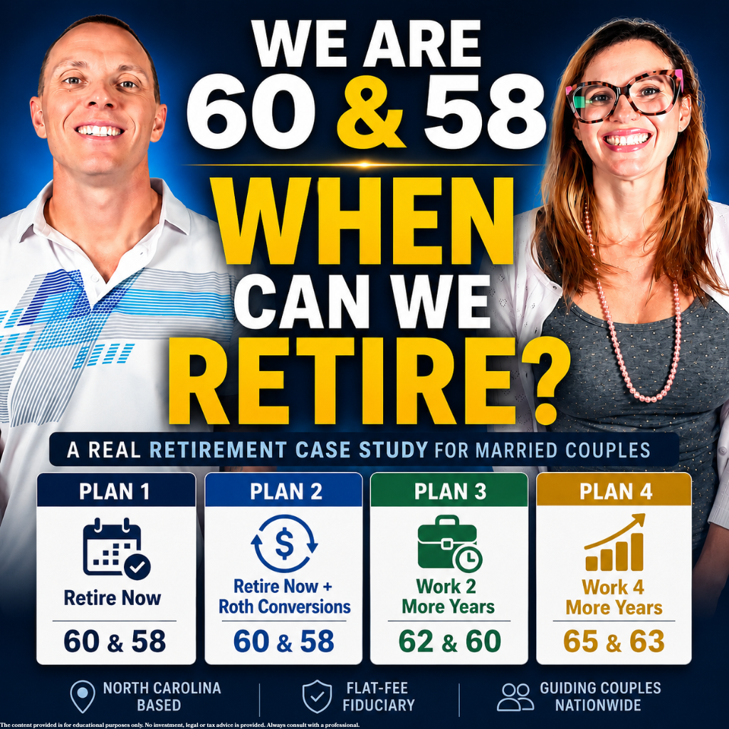 We Are 60 and 58, When Can We Retire? A Married Couple Retirement Case Study