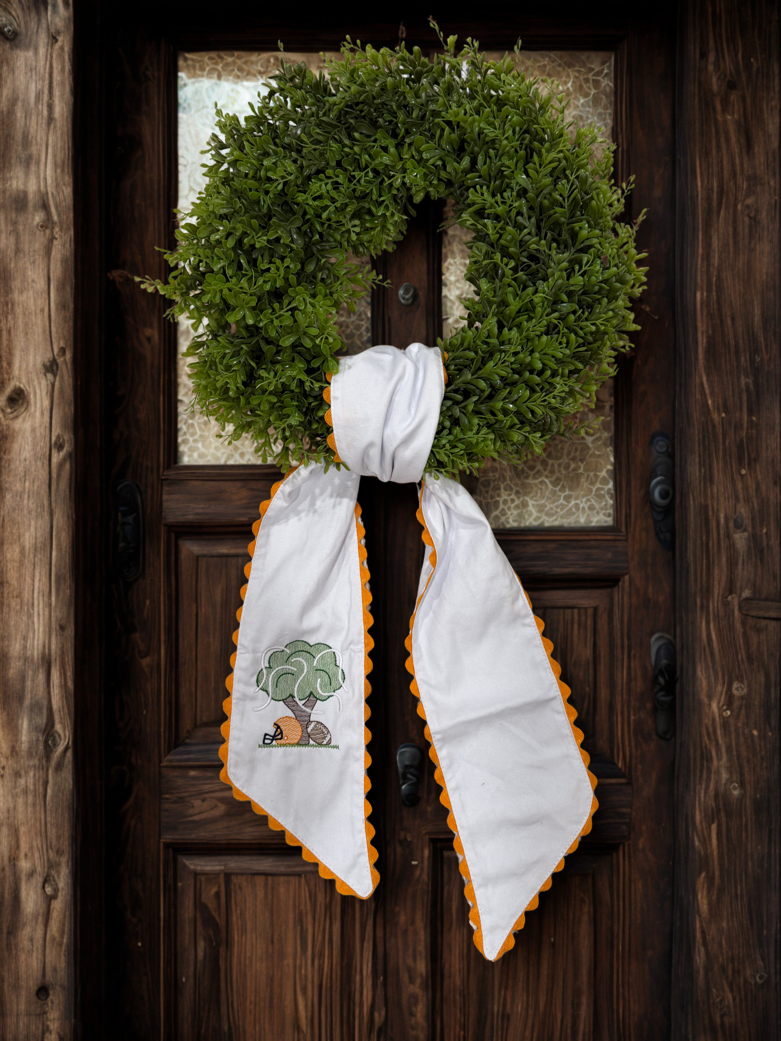 toomer's tree wreath sash
