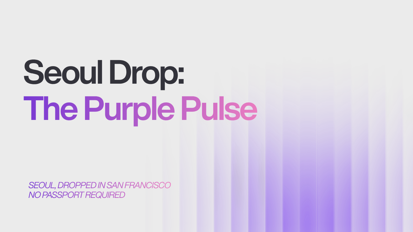 Seoul Drop Brand Application