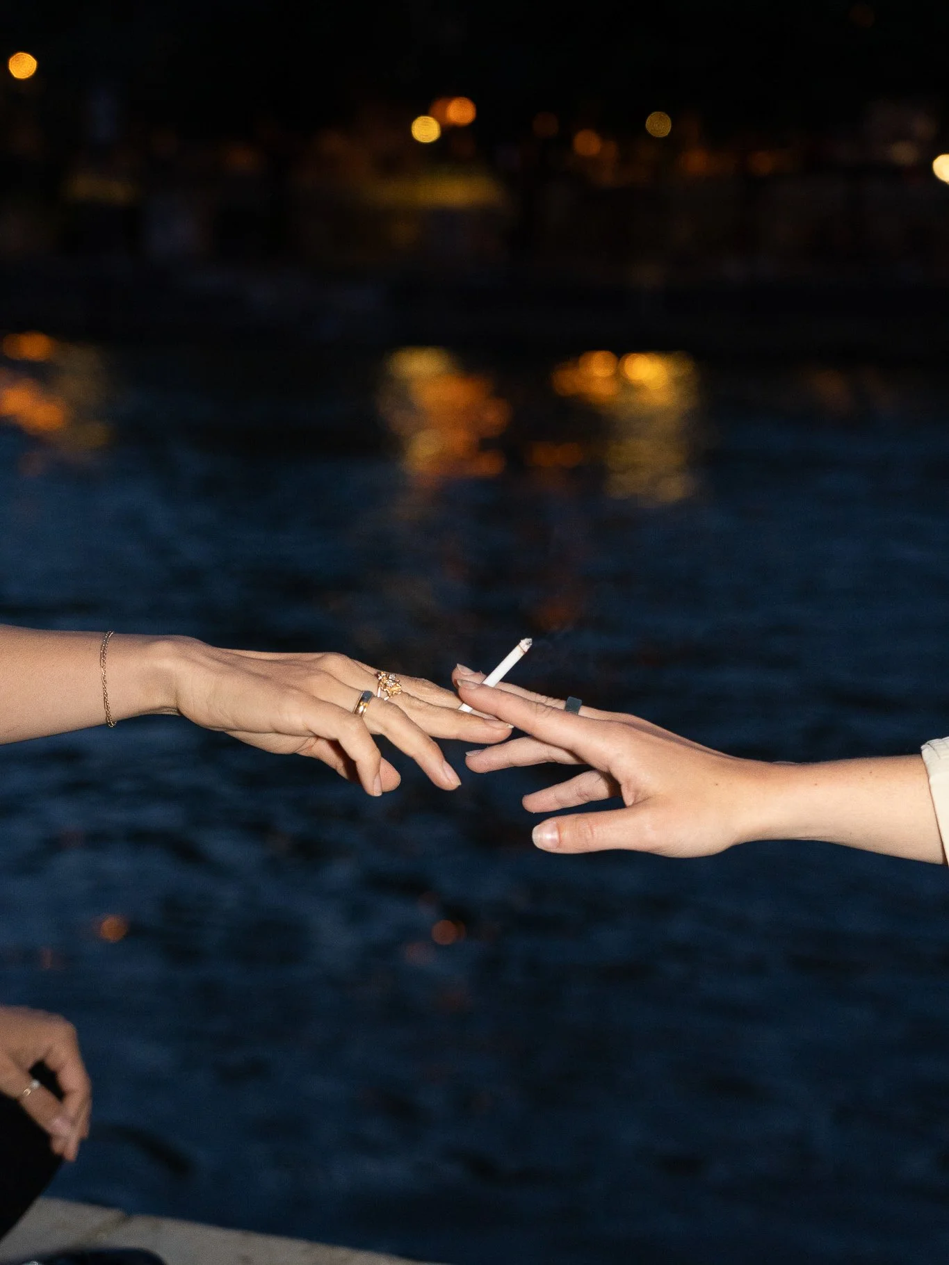 Cigarettes on the Seine