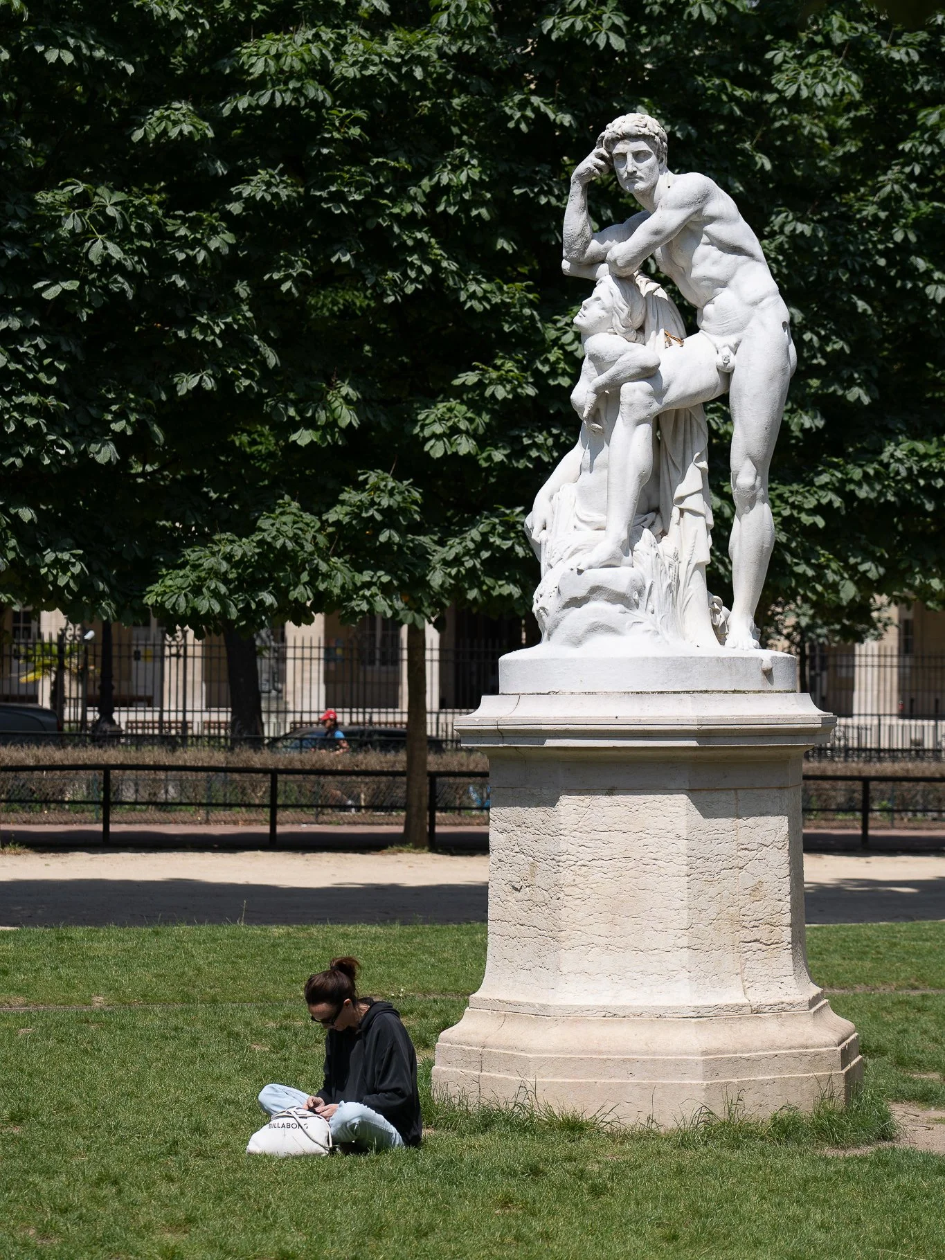 French Girl in the Park