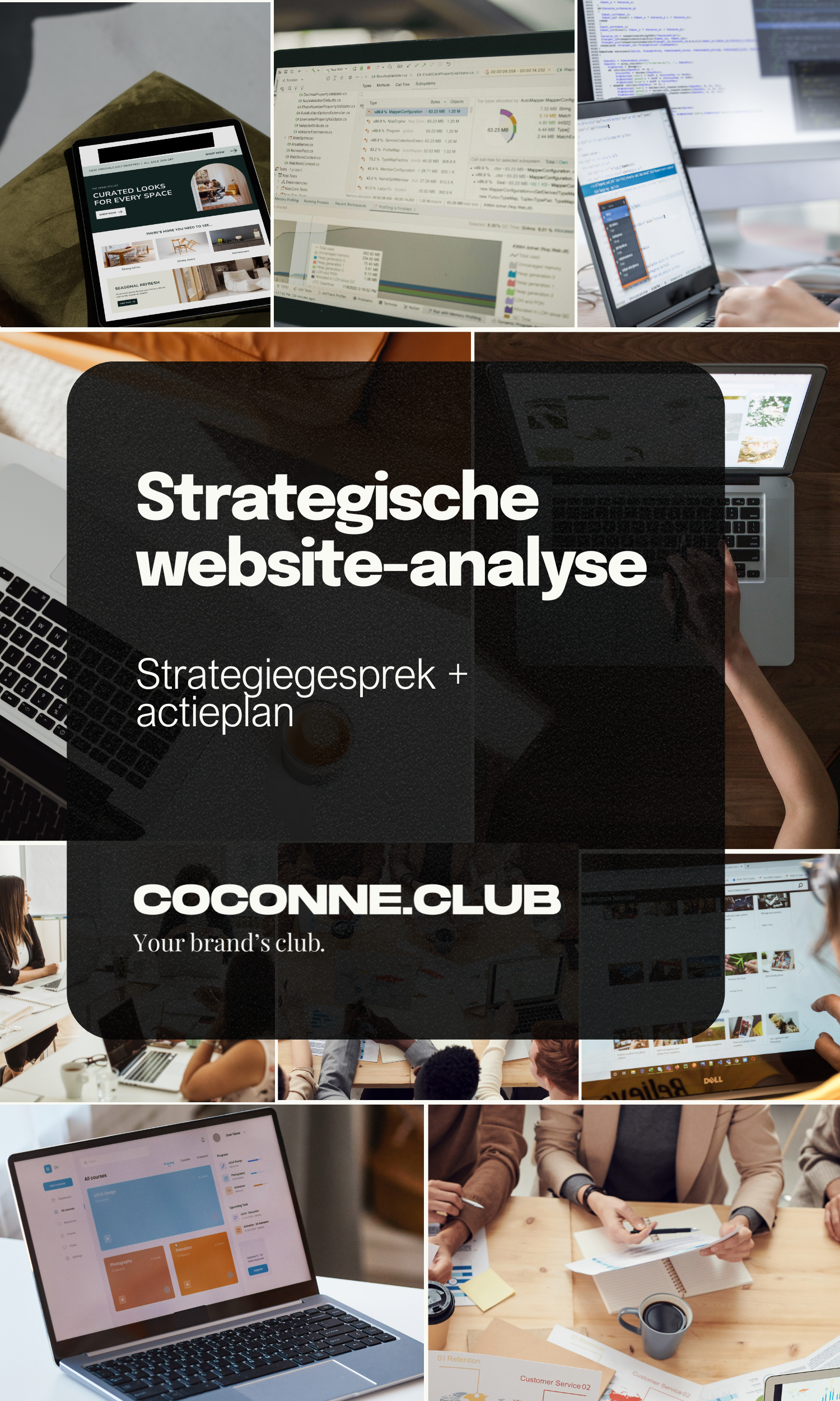 Strategische website-analyse: strategiegesprek + actieplan