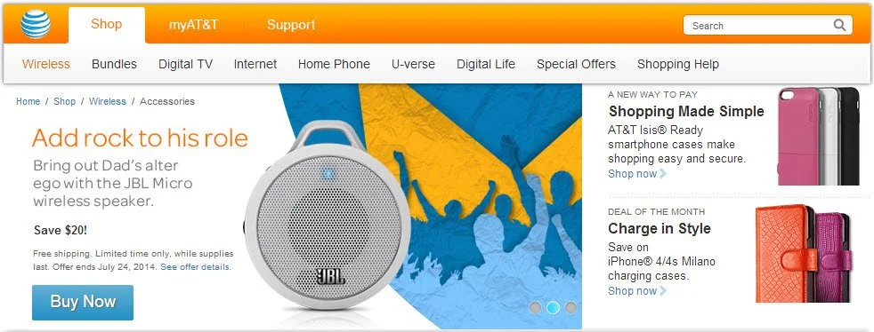 Father's day campaign promotion