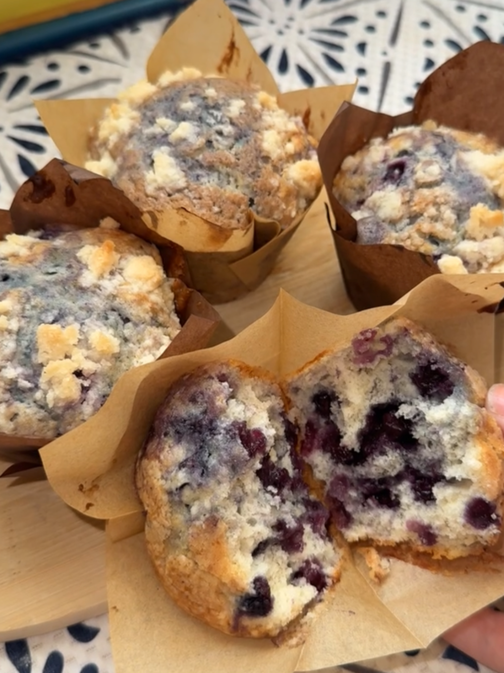 Blueberry Muffins (4 pack)