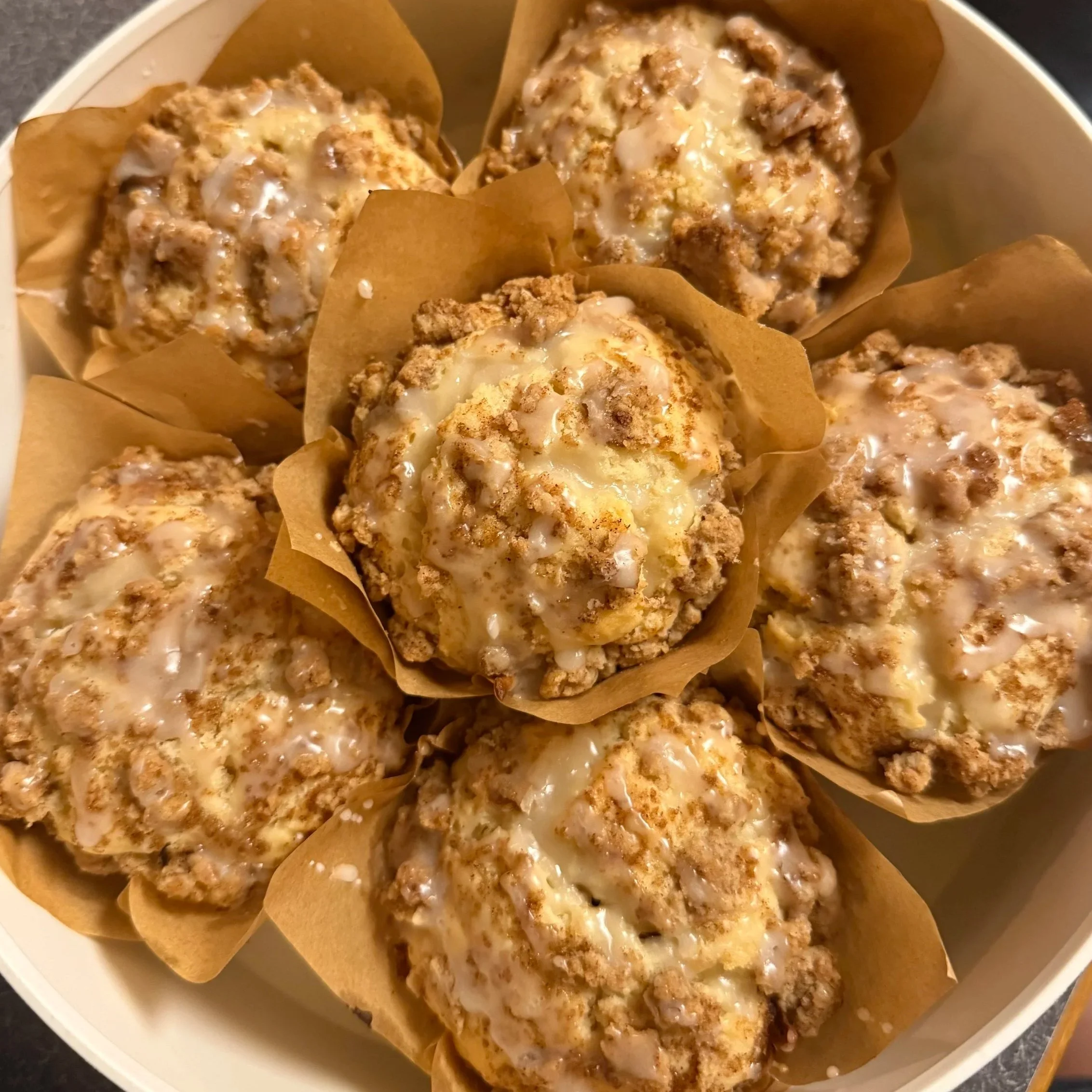 Coffee Cake Muffins (4 pack)