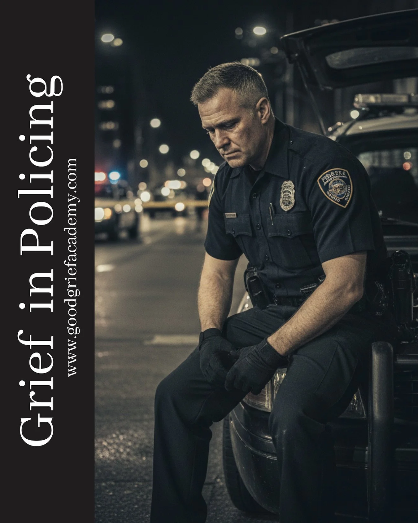 A police officer response to a fatal collision at 9 AM. Two deceased, one of them a child.

By 9:15, they&rsquo;re taking witness statements. By 10:30, they&rsquo;re back in the cruiser. By noon, they are expected to respond to a shoplifting call wit