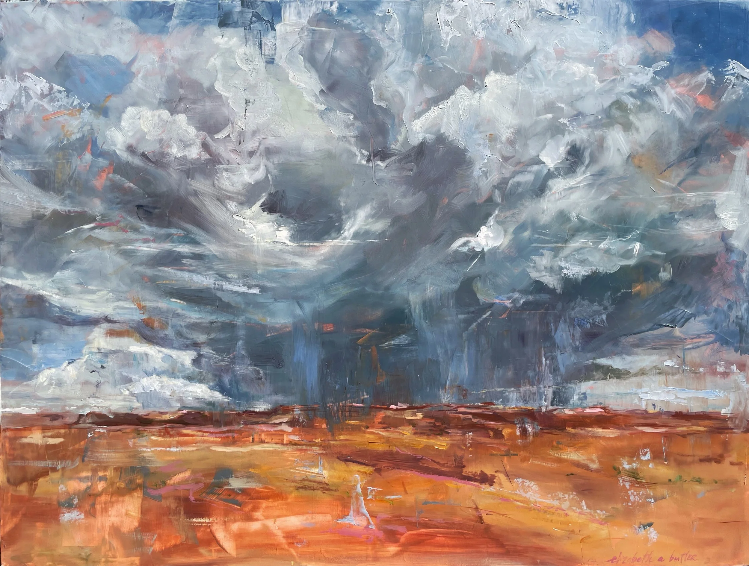 "When the Sky Opens" oil on wood panel 36"x48" *sold