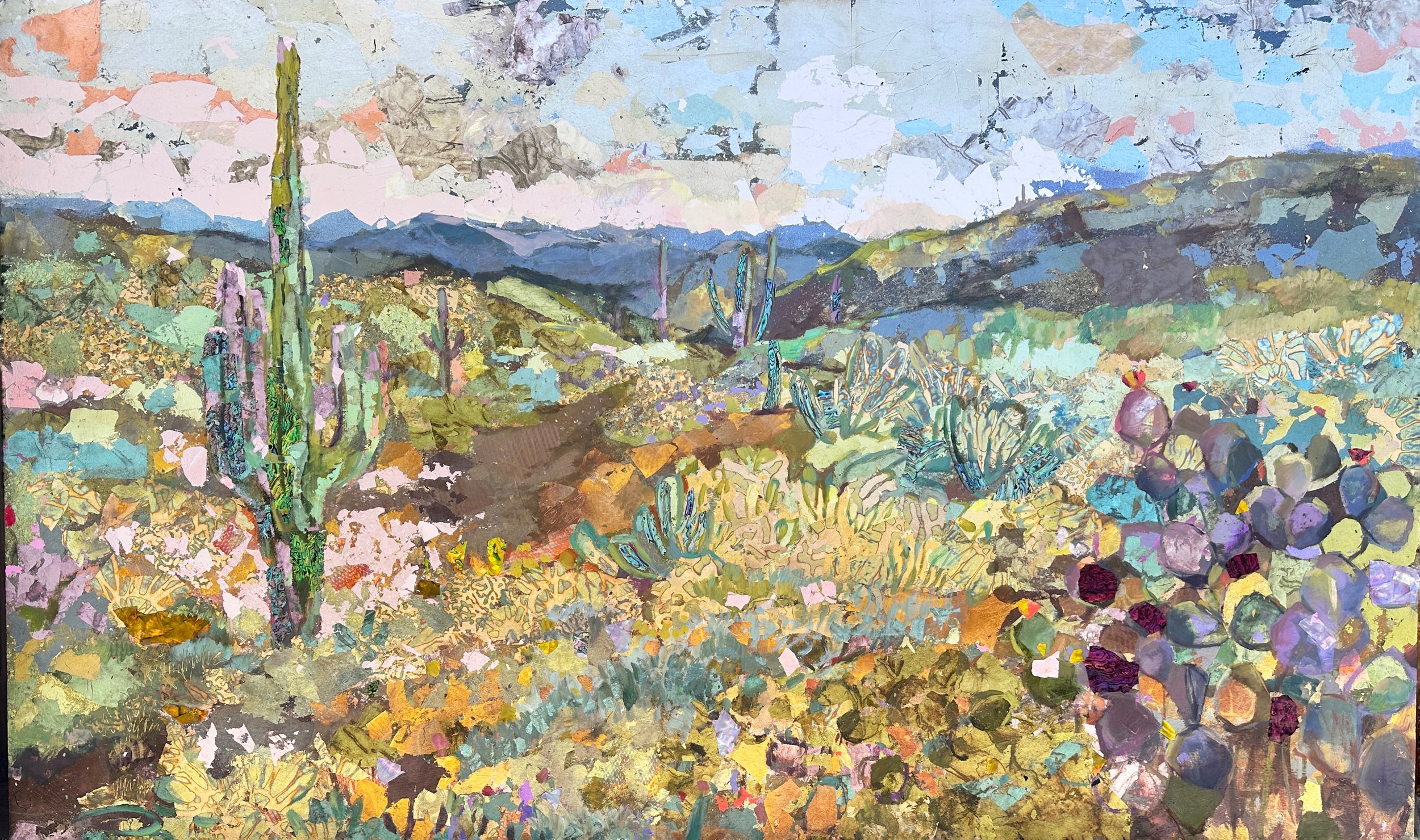 Cactus Garden | 36x60 *sold