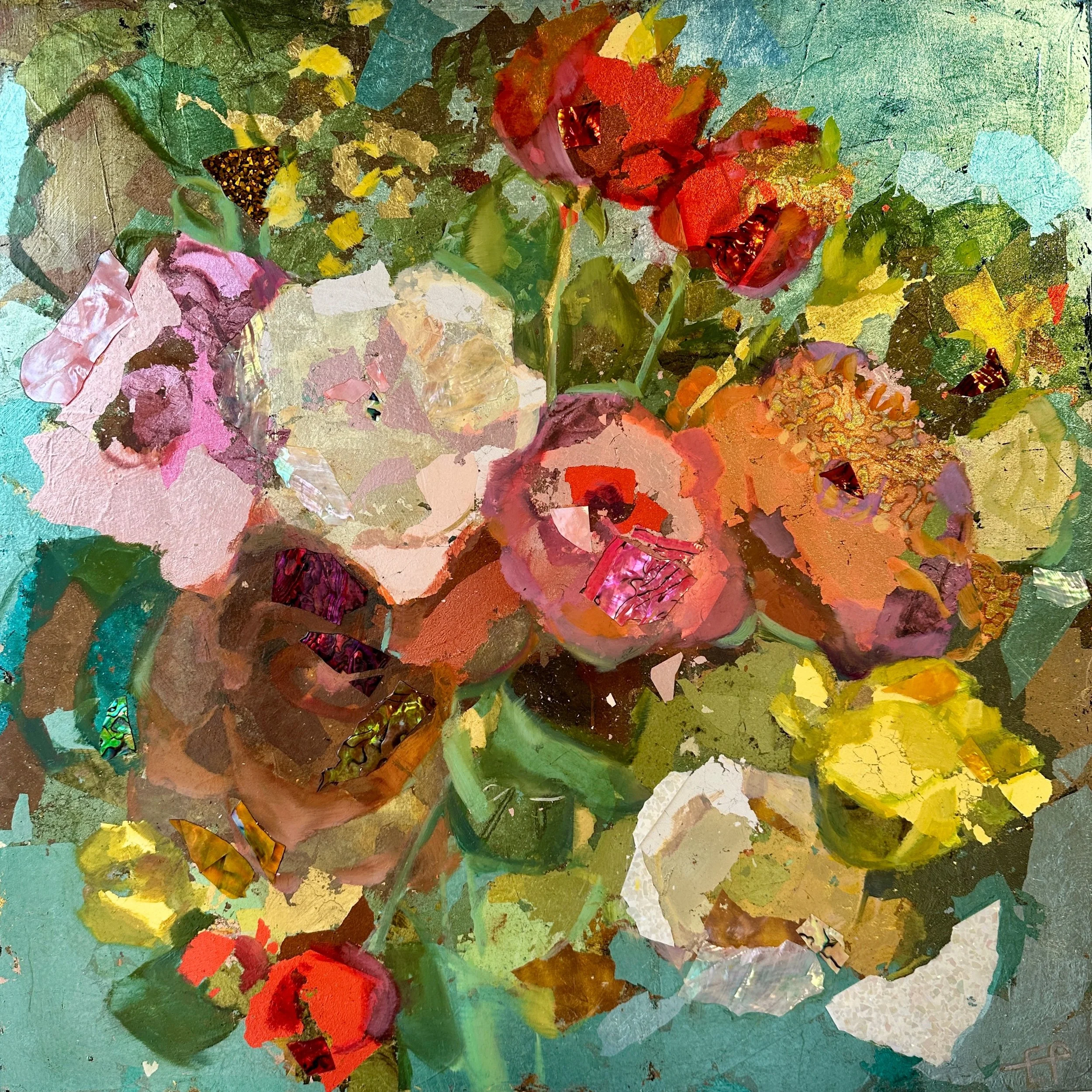 Take Two (Tulips) | 18x18 *sold