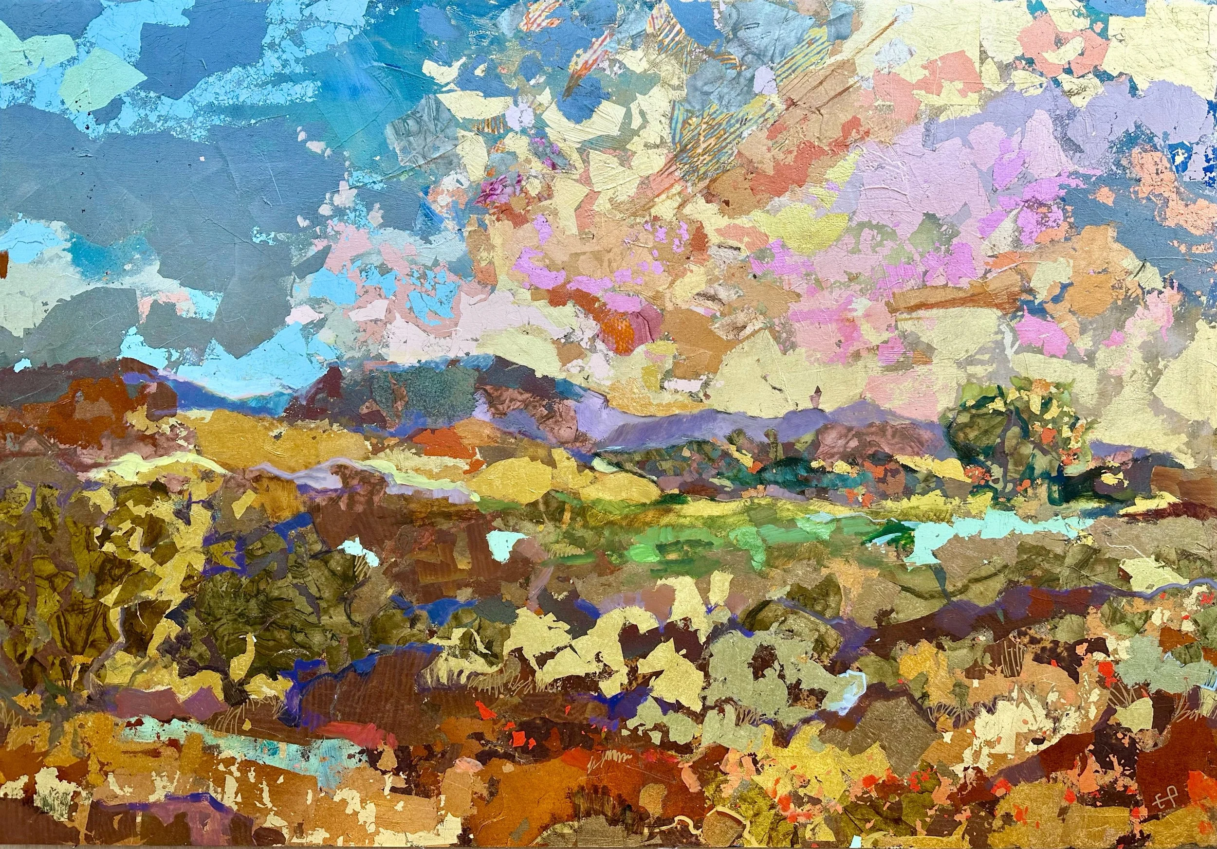 Sunset Fire Luxury | 30x45 *sold