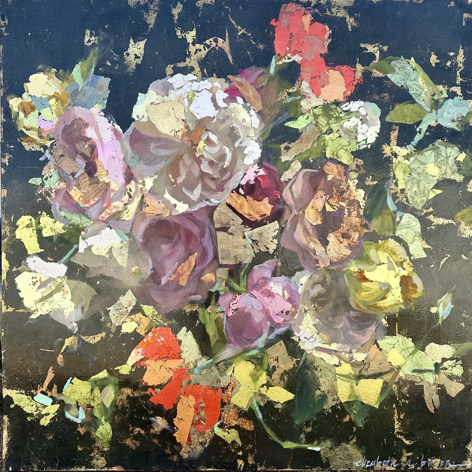 Mixed Media Florals