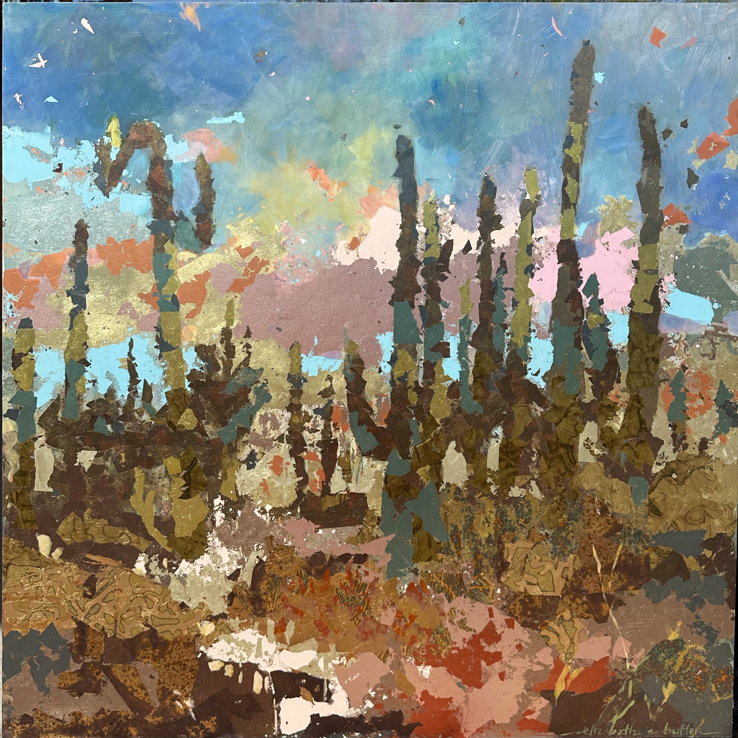 Cactus Sparks | 40x40 *sold